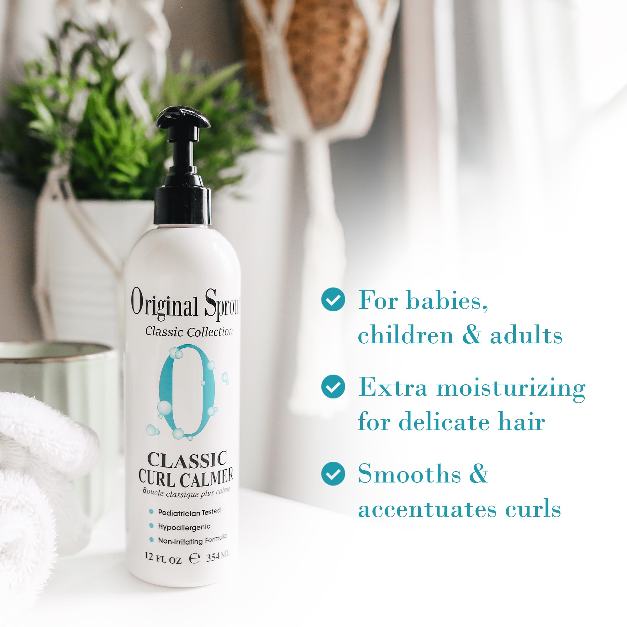 Foto 4 pulgar | Crema Para Peinar Original Sprout Curl Calmer, Botella De 355 Ml - Venta Internacional.
