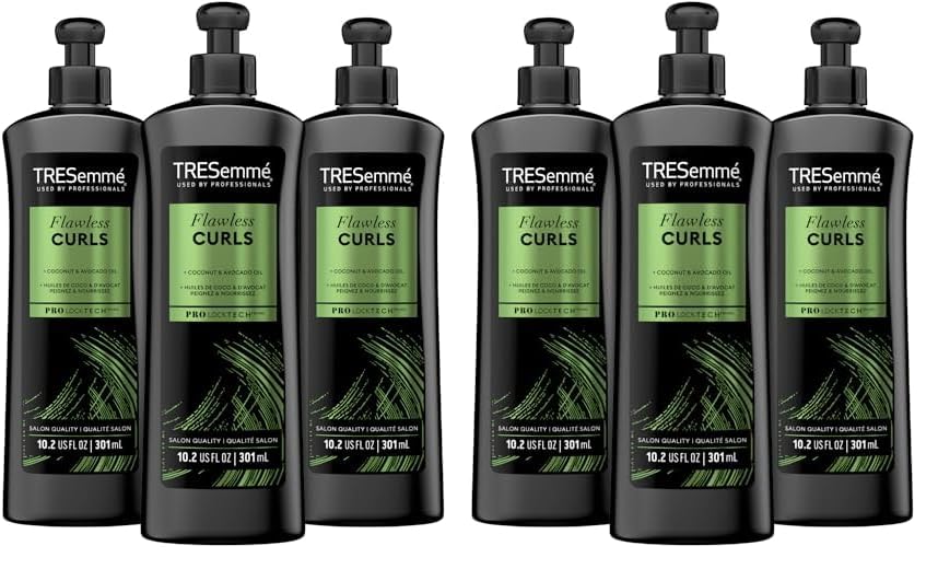 Foto 1 | Crema Para Peinar El Cabello Tresemmé Flawless Curls 300 Ml (paquete De 2) - Venta Internacional.