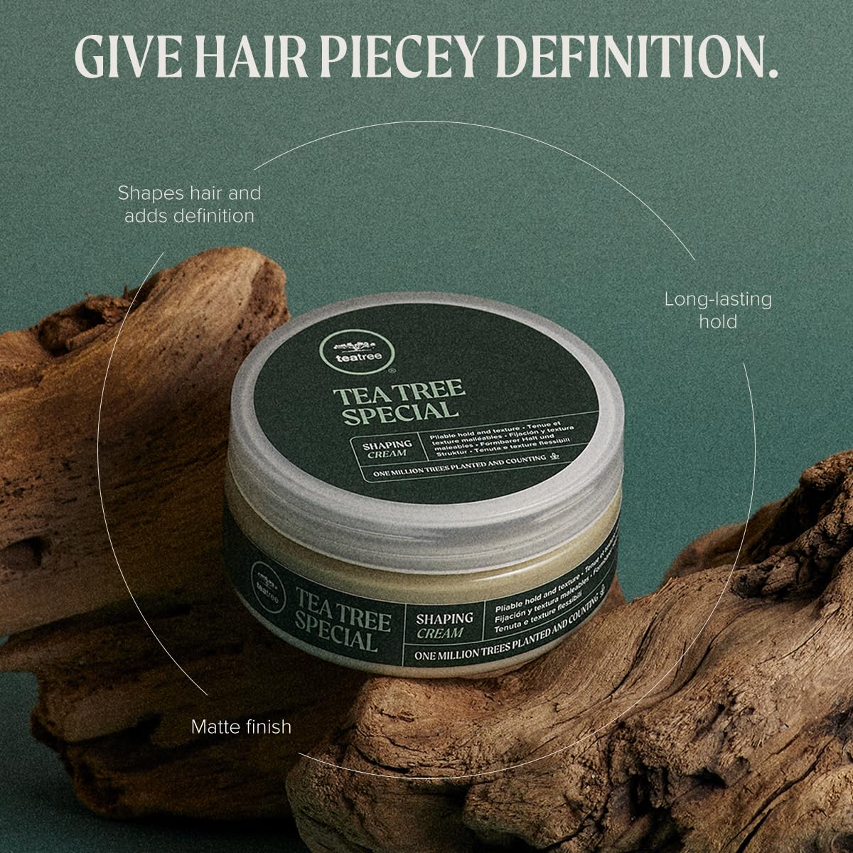 Foto 4 pulgar | Crema Para Peinar El Cabello Con Forma De Árbol De Té, 90 Ml, Fijación Duradera - Venta Internacional.