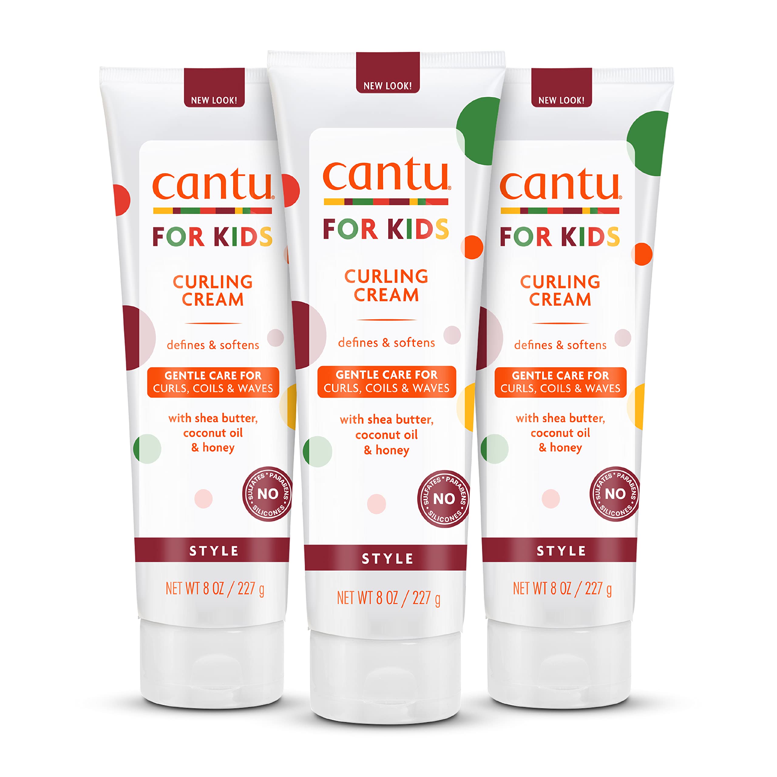 Foto 2 pulgar | Crema Rizadora Cantu Care Para Niños Con Manteca De Karité 240 Ml (x3) - Venta Internacional.