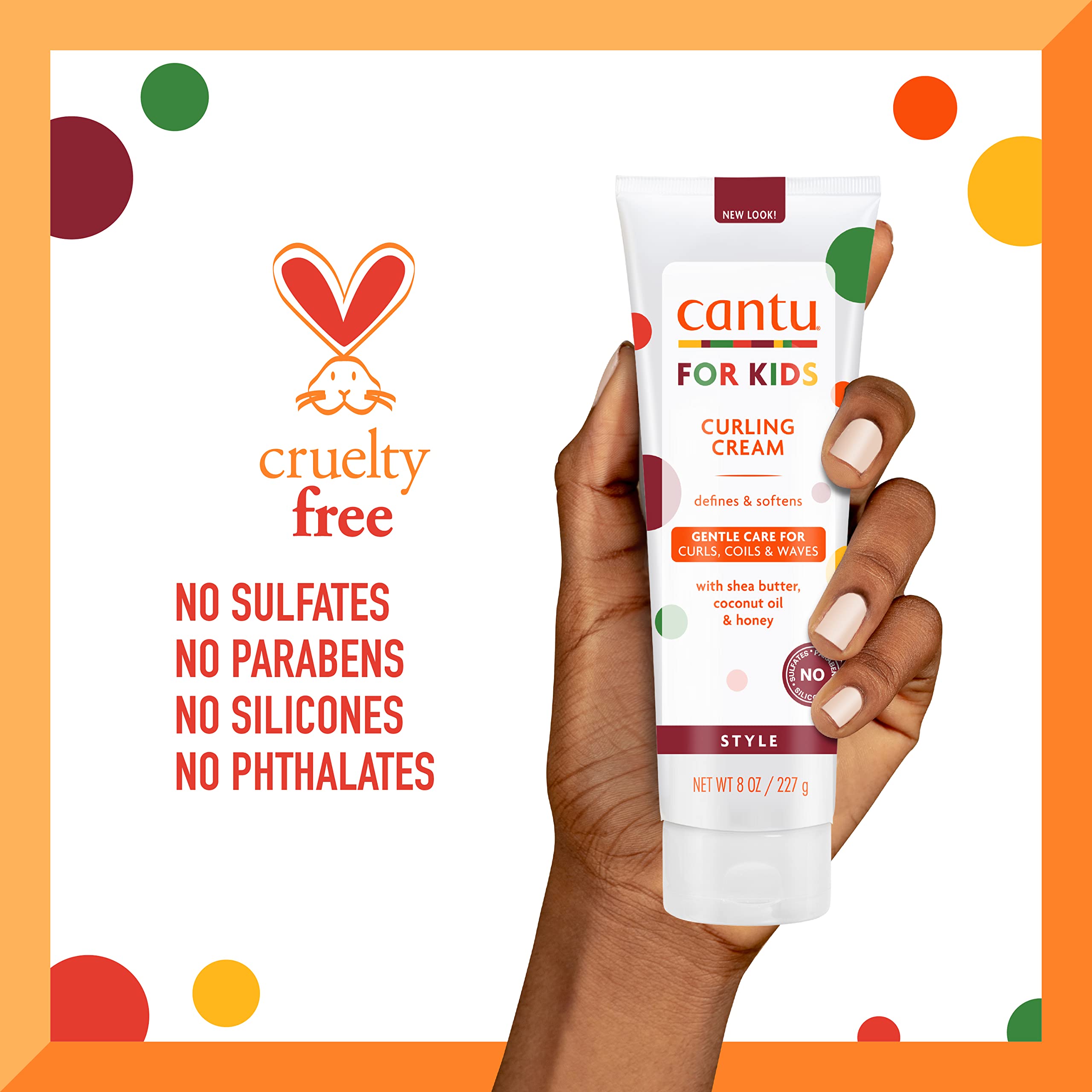 Foto 7 pulgar | Crema Rizadora Cantu Care Para Niños Con Manteca De Karité 240 Ml (x3) - Venta Internacional.