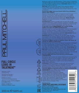 Foto 6 | Tratamiento Sin Enjuague Paul Mitchell Full-circle Para Cabello Rizado, 200 Ml - Venta Internacional.