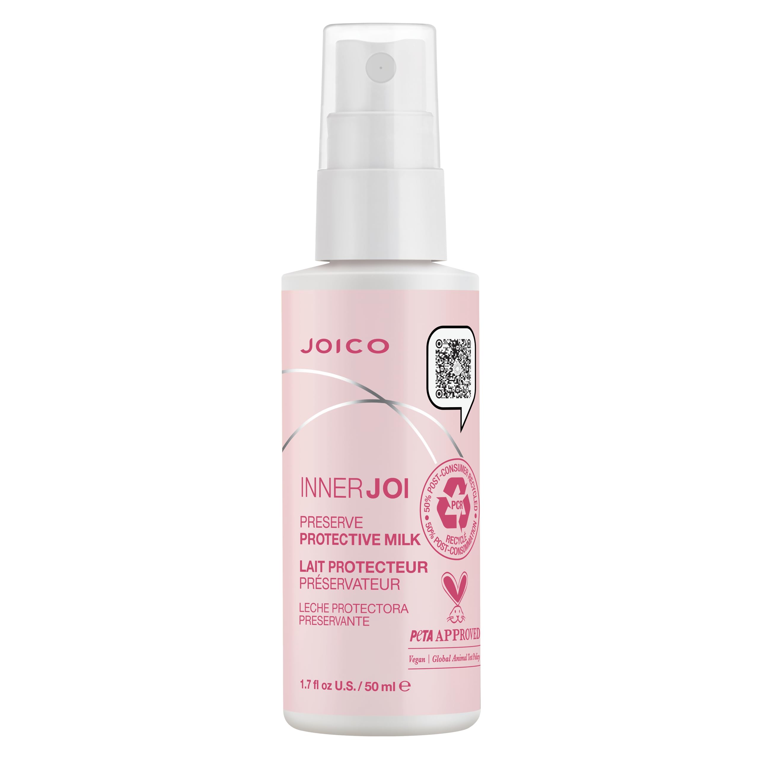 Foto 2 pulgar | Leche Protectora Joico Innerjoi Preserve, 50 Ml, Color Y Brillo - Venta Internacional.