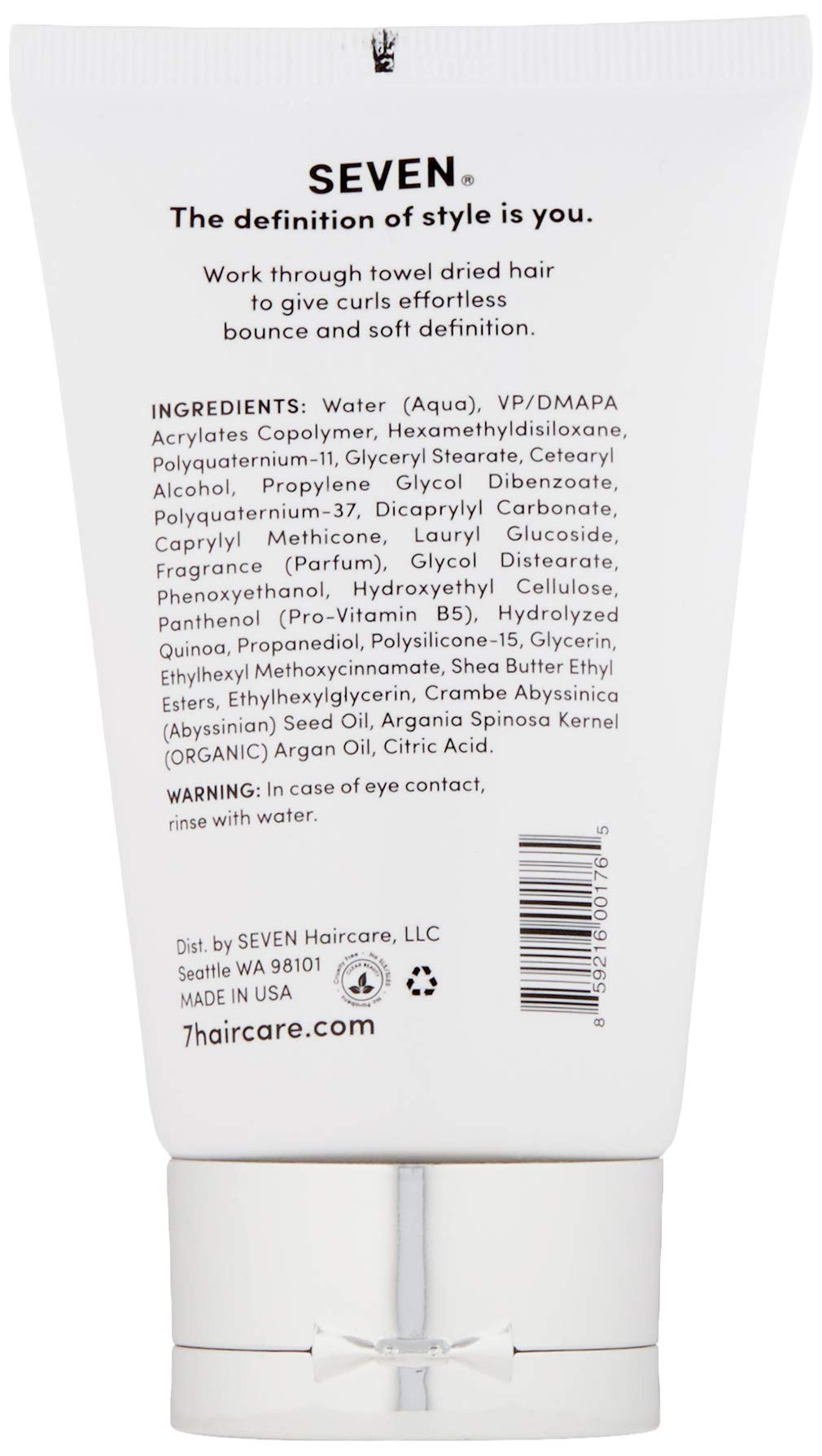Foto 3 pulgar | Crema Para Rizos Seven Cubica Wave 120 Ml - Venta Internacional.