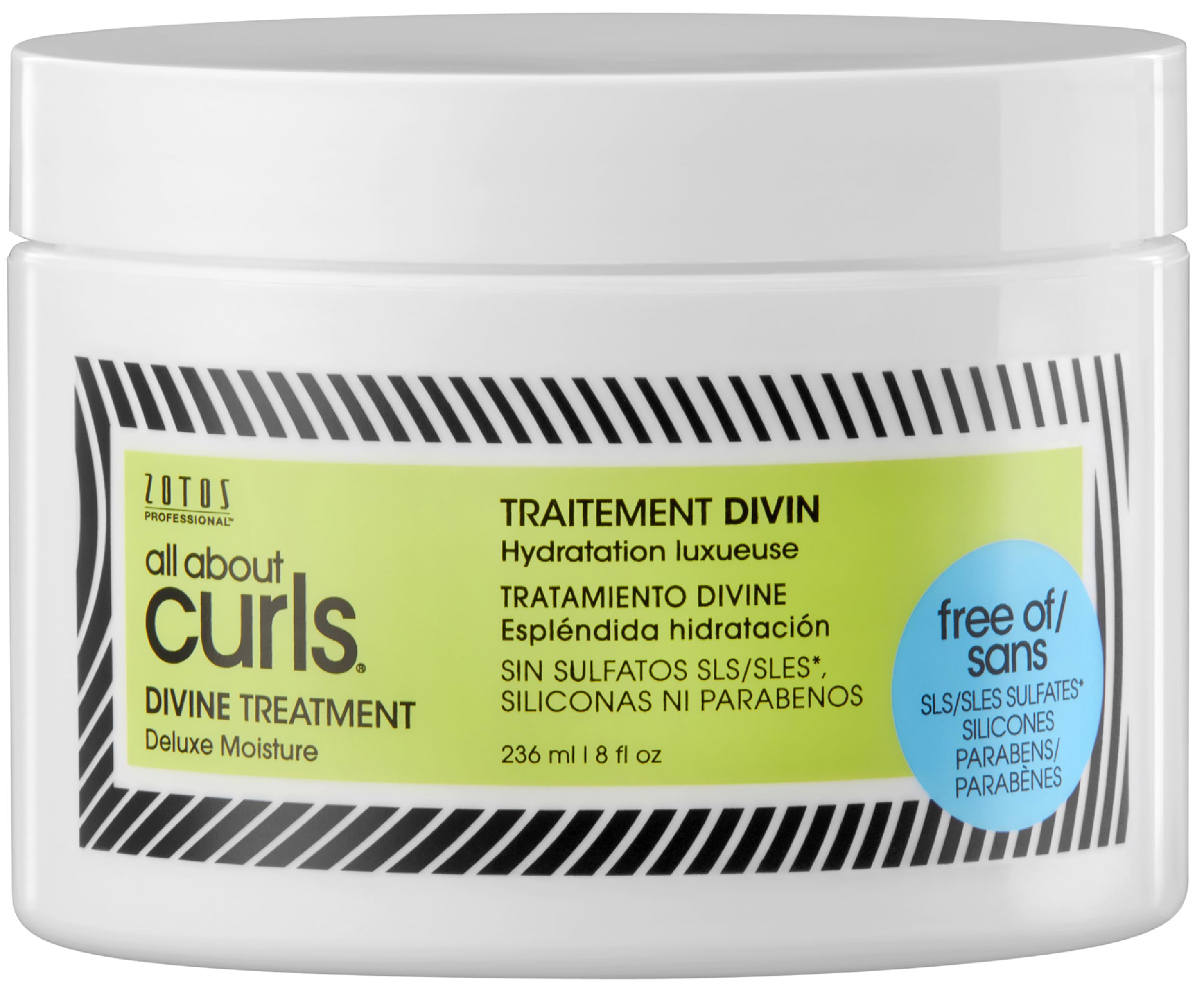 Tratamiento All About Curls Divine Deluxe Moisture 240 Ml Vegan - Venta Internacional.