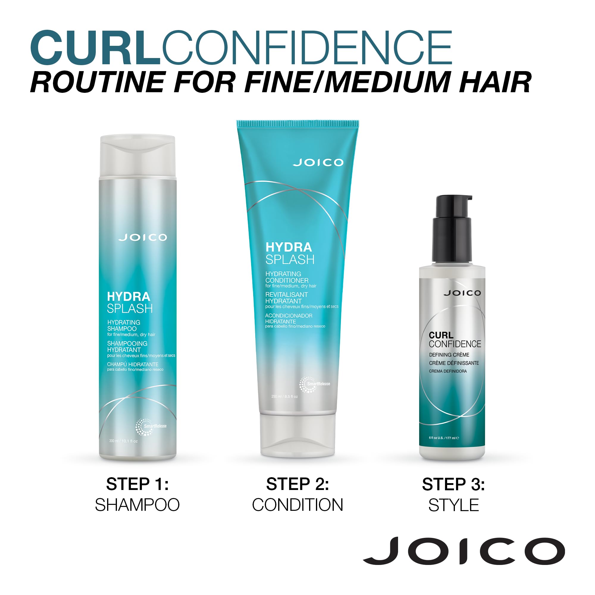 Foto 8 pulgar | Crema Capilar Joico Curl Confidence Que Define El Cabello Rizado De 180 Ml - Venta Internacional.