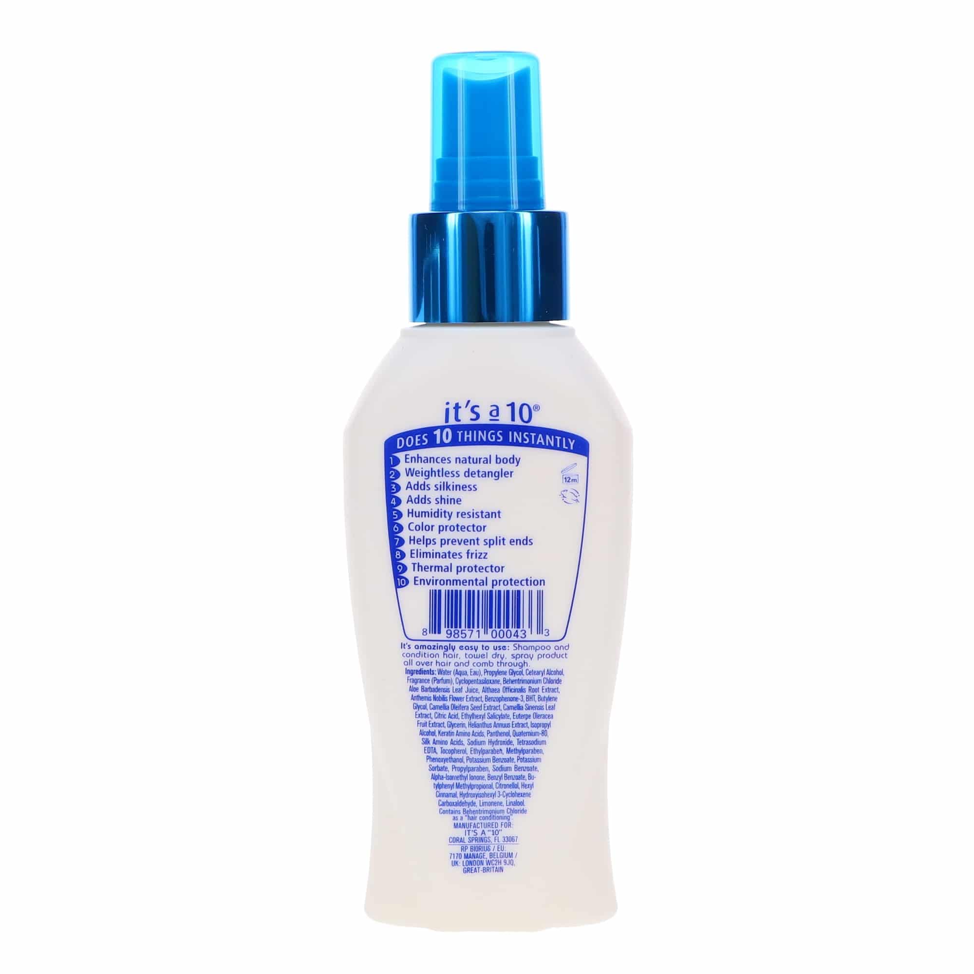 Foto 3 pulgar | Haircare It's A 10 Miracle Leave-in Lite, 118 Ml (paquete De 1) - Venta Internacional.