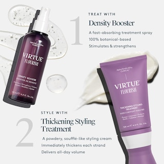 Foto 4 | Tratamiento Para Engrosar Y Estilizar El Cabello Virtue Flourish 120 Ml - Venta Internacional.