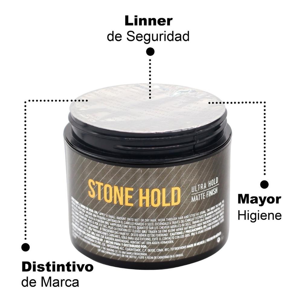 Foto 5 pulgar | Pomada para Cabello The Shaving Co Stone Ultra Hold Matte