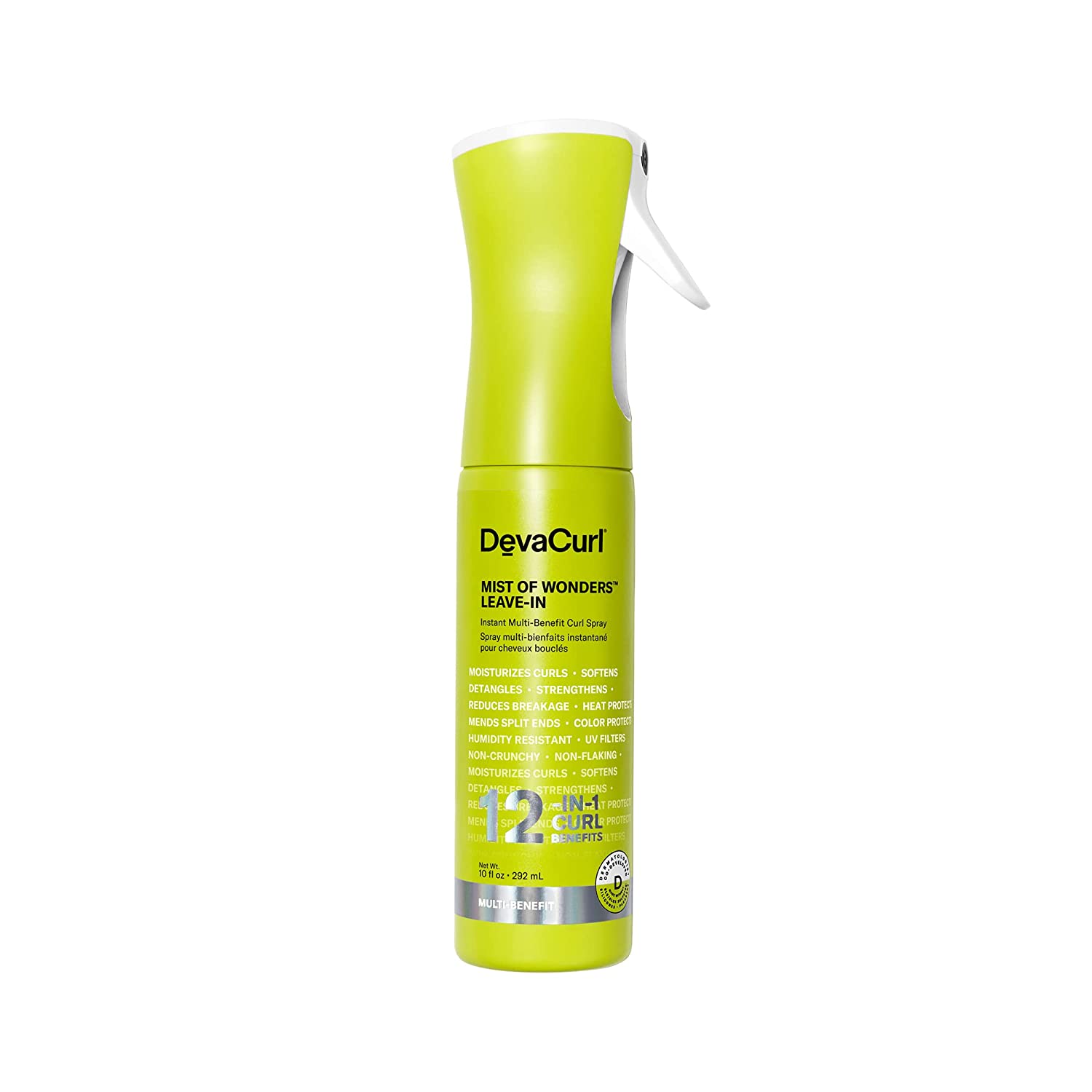 Spray Para Rizos Sin Enjuague Devacurl Mist Of Wonders, 300 Ml - Venta Internacional.