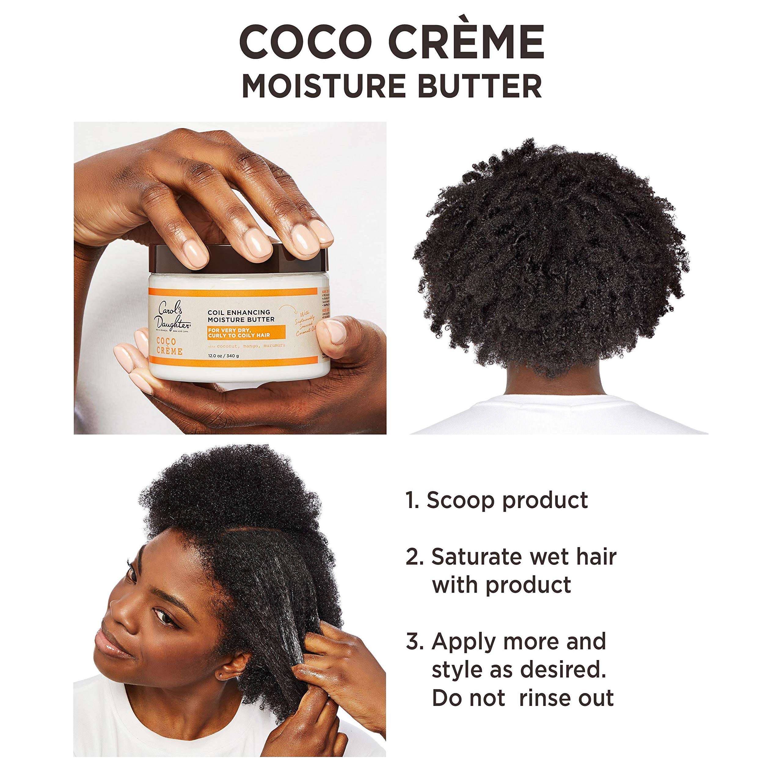 Foto 3 | Crema Hidratante Carol's Daughter Coco Creme Para Cabello Rizado, 350 Ml - Venta Internacional.