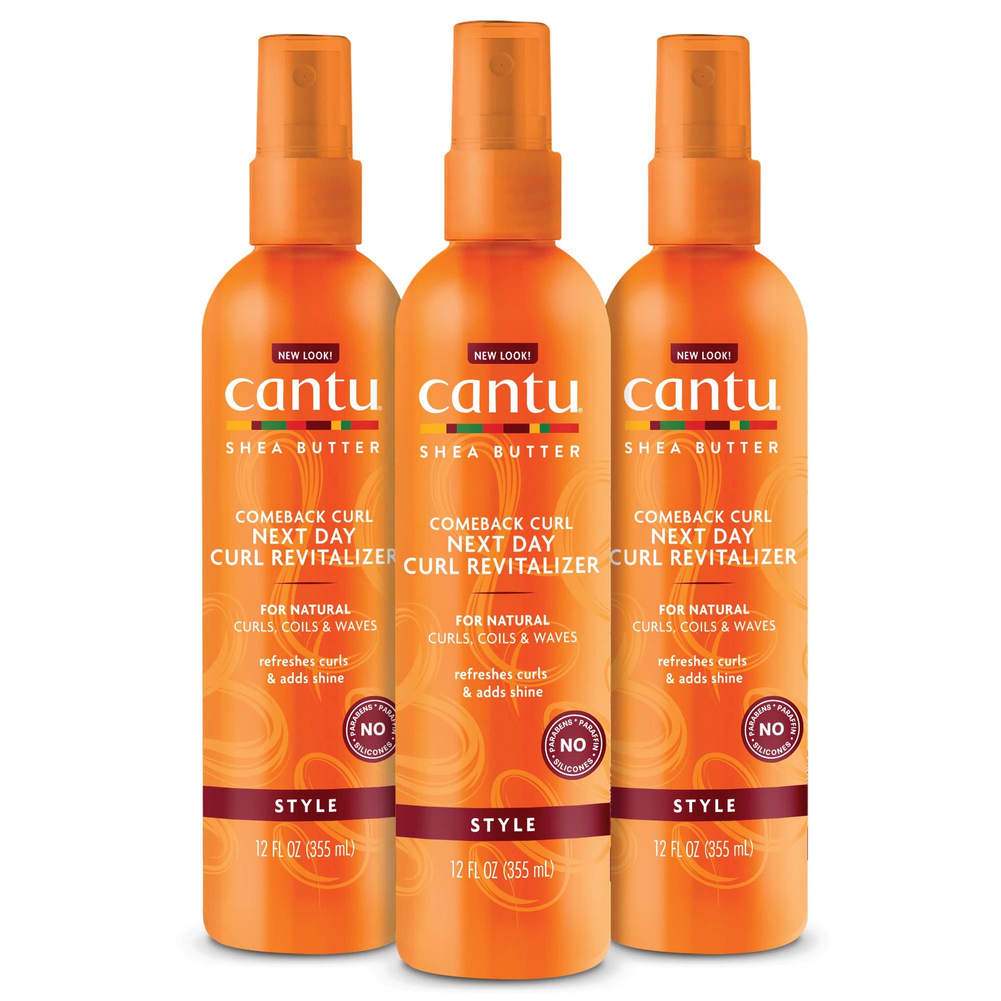 Curl Revitalizer Cantu Comeback Curl Con Manteca De Karité 360 Ml X3 - Venta Internacional.