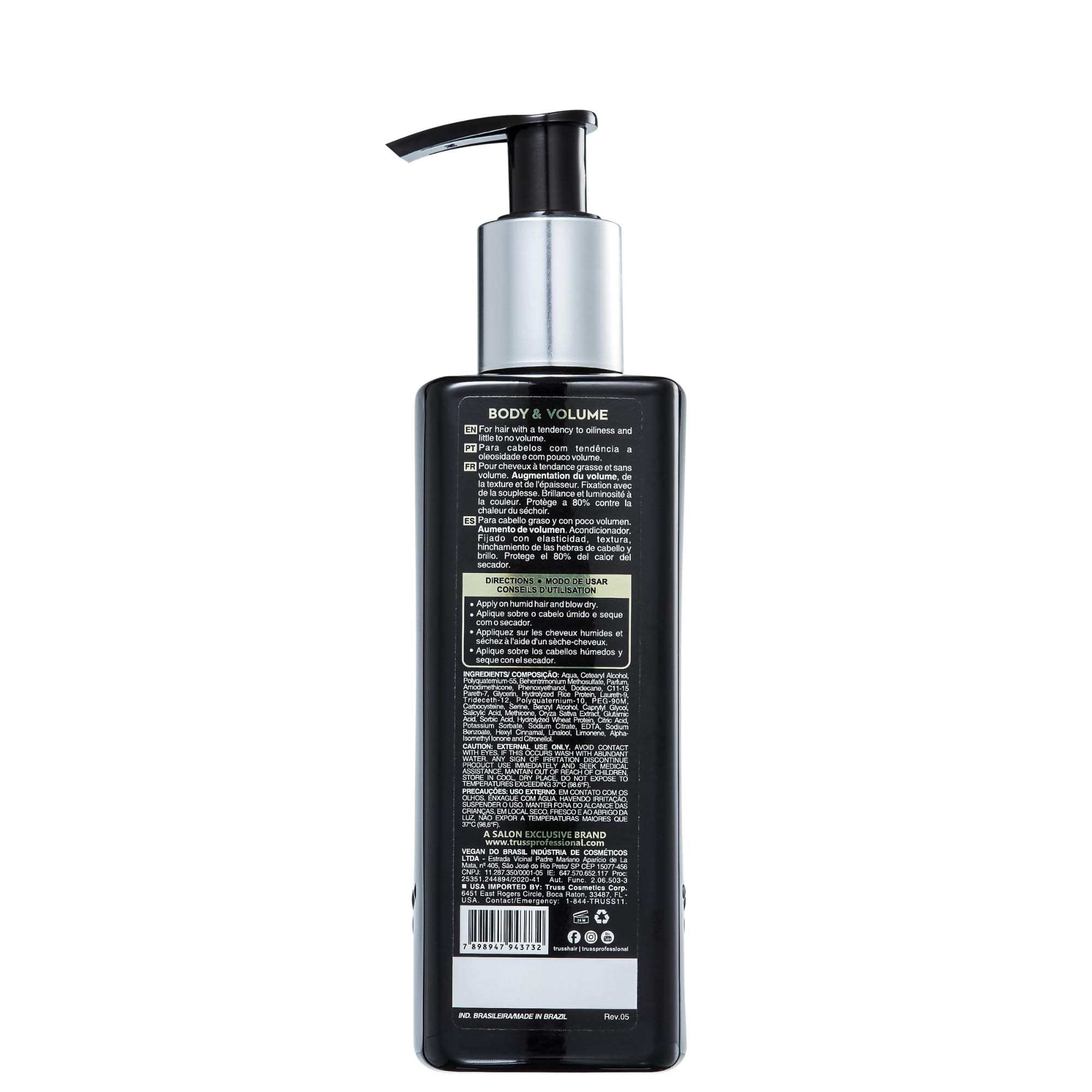 Foto 4 pulgar | Crema Para Engrosar El Cabello Truss Body & Volume Para Cabello Fino Y Graso - Venta Internacional.