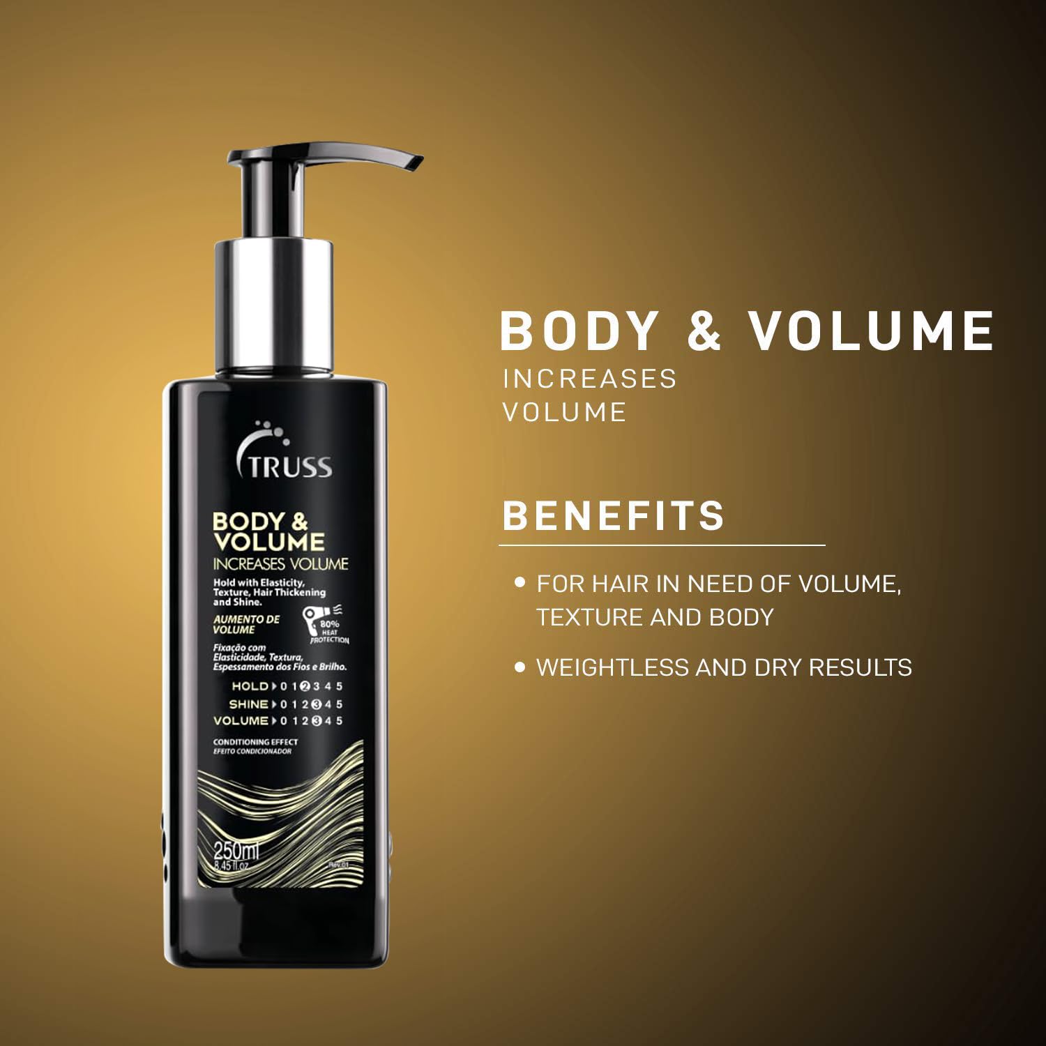 Foto 6 pulgar | Crema Para Engrosar El Cabello Truss Body & Volume Para Cabello Fino Y Graso - Venta Internacional.