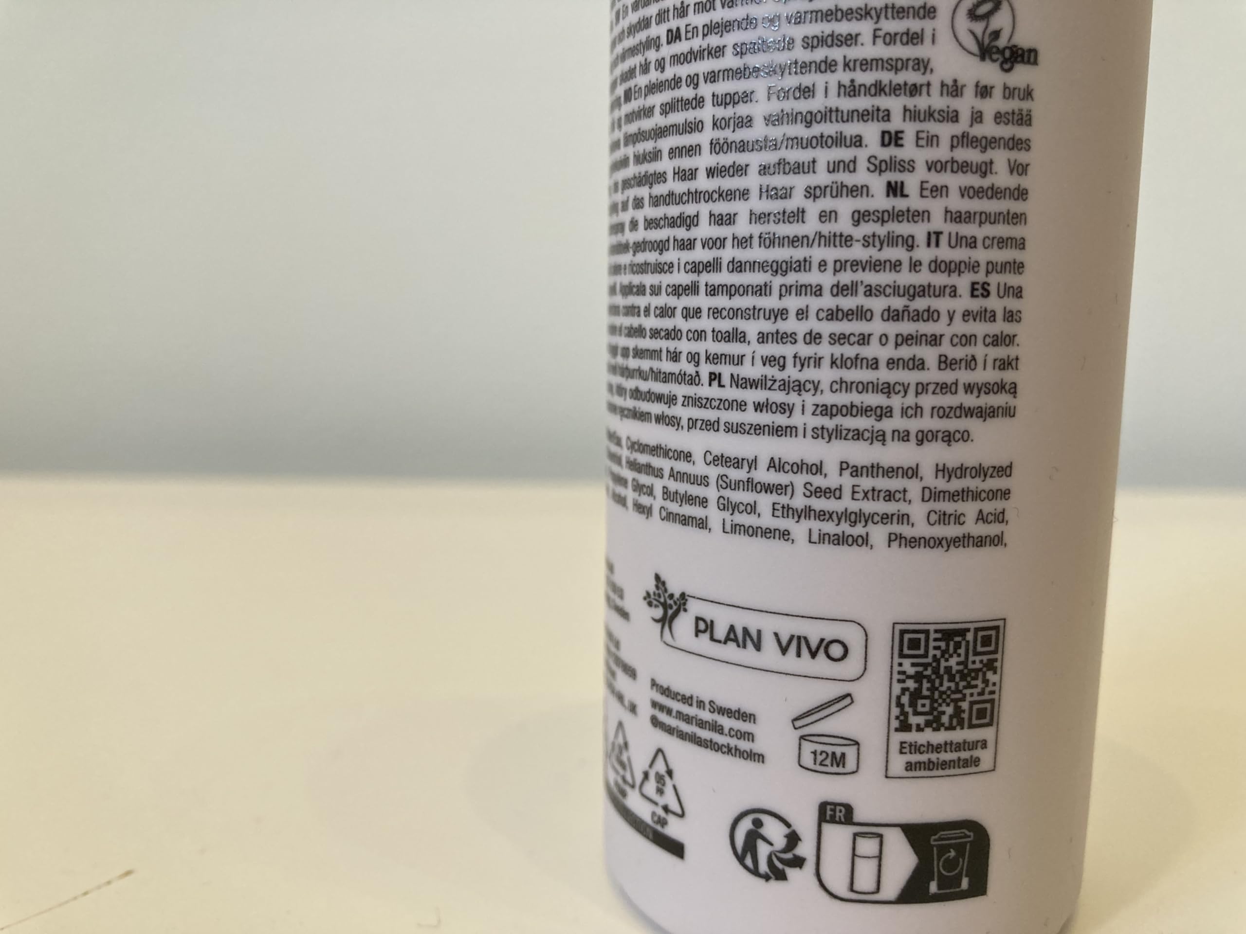 Foto 4 pulgar | Crema Heat Spray Maria Nila, 150 Ml, 100% Vegana, Sin Sulfatos Ni Parabenos - Venta Internacional.