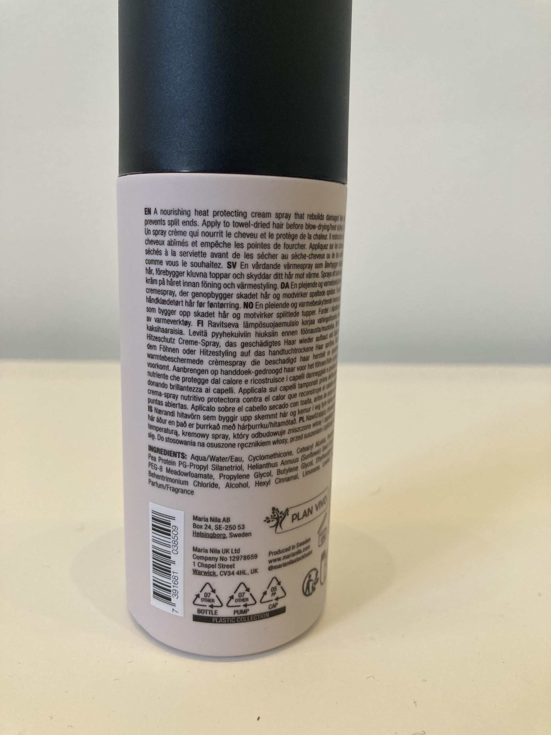 Foto 5 pulgar | Crema Heat Spray Maria Nila, 150 Ml, 100% Vegana, Sin Sulfatos Ni Parabenos - Venta Internacional.