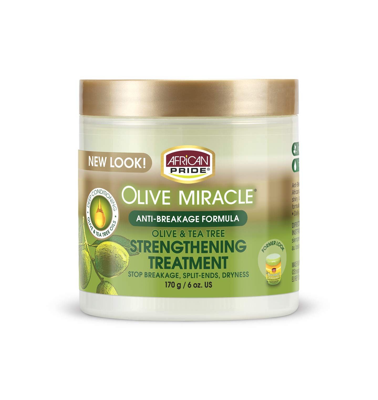 Foto 2 pulgar | Tratamiento Capilar African Pride Olive Miracle Anti-breakage 3x - Venta Internacional.