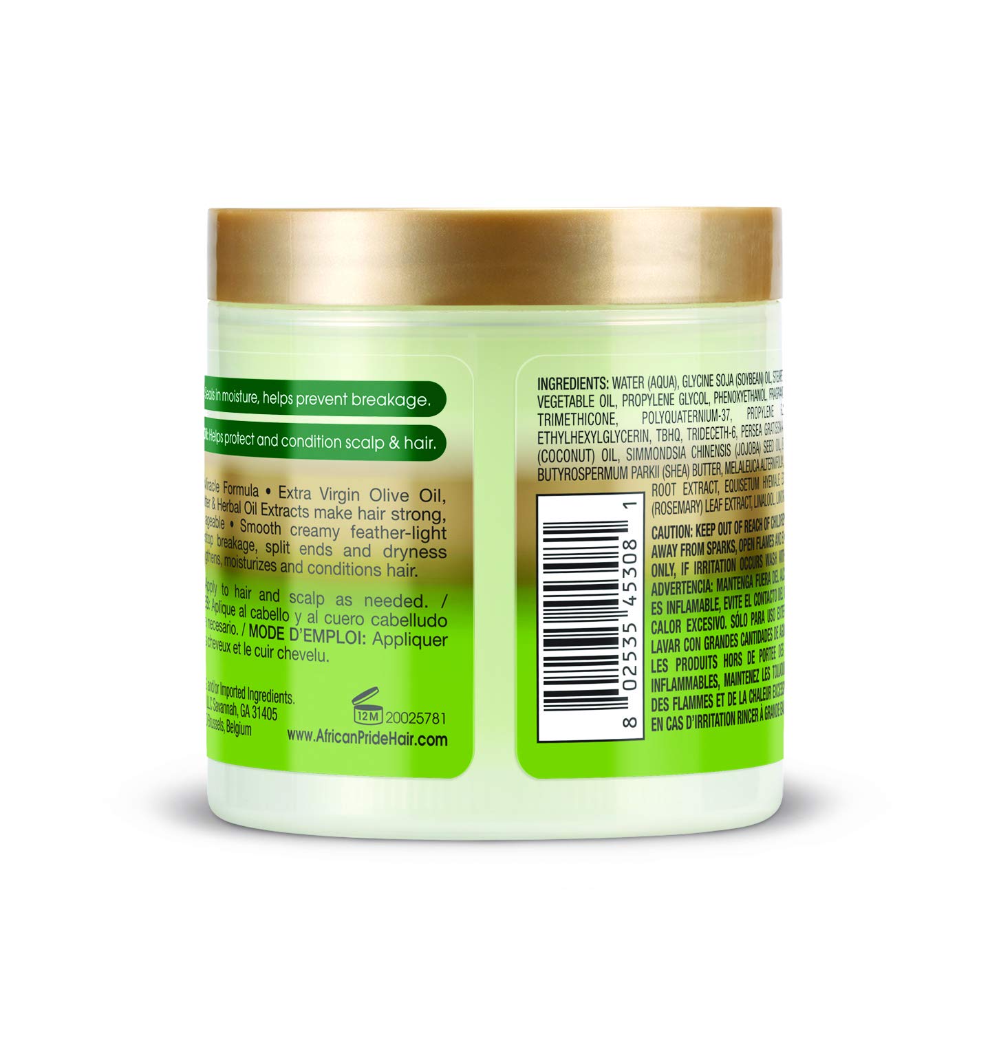 Foto 3 pulgar | Tratamiento Capilar African Pride Olive Miracle Anti-breakage 3x - Venta Internacional.