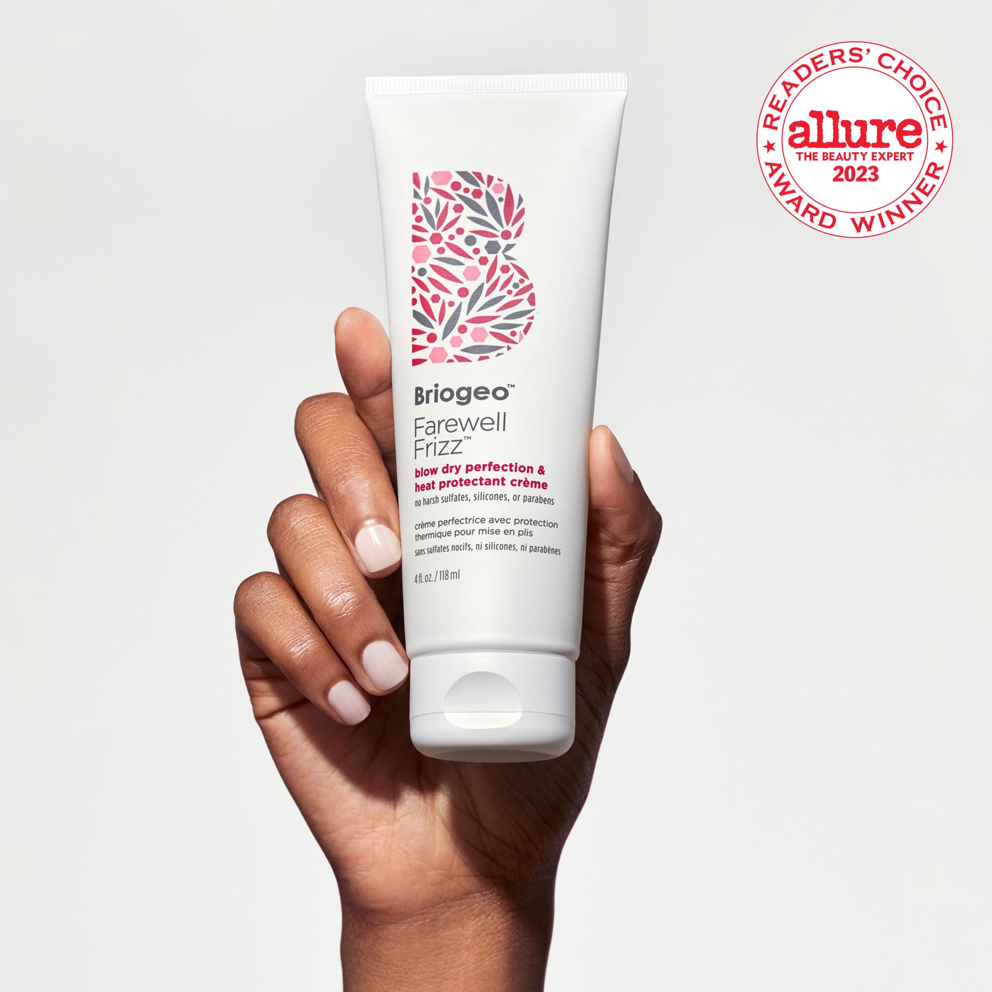Foto 4 pulgar | Crema Para El Cabello Briogeo Farewell Frizz Blow Dry, 60 Ml, Protector Térmico - Venta Internacional.