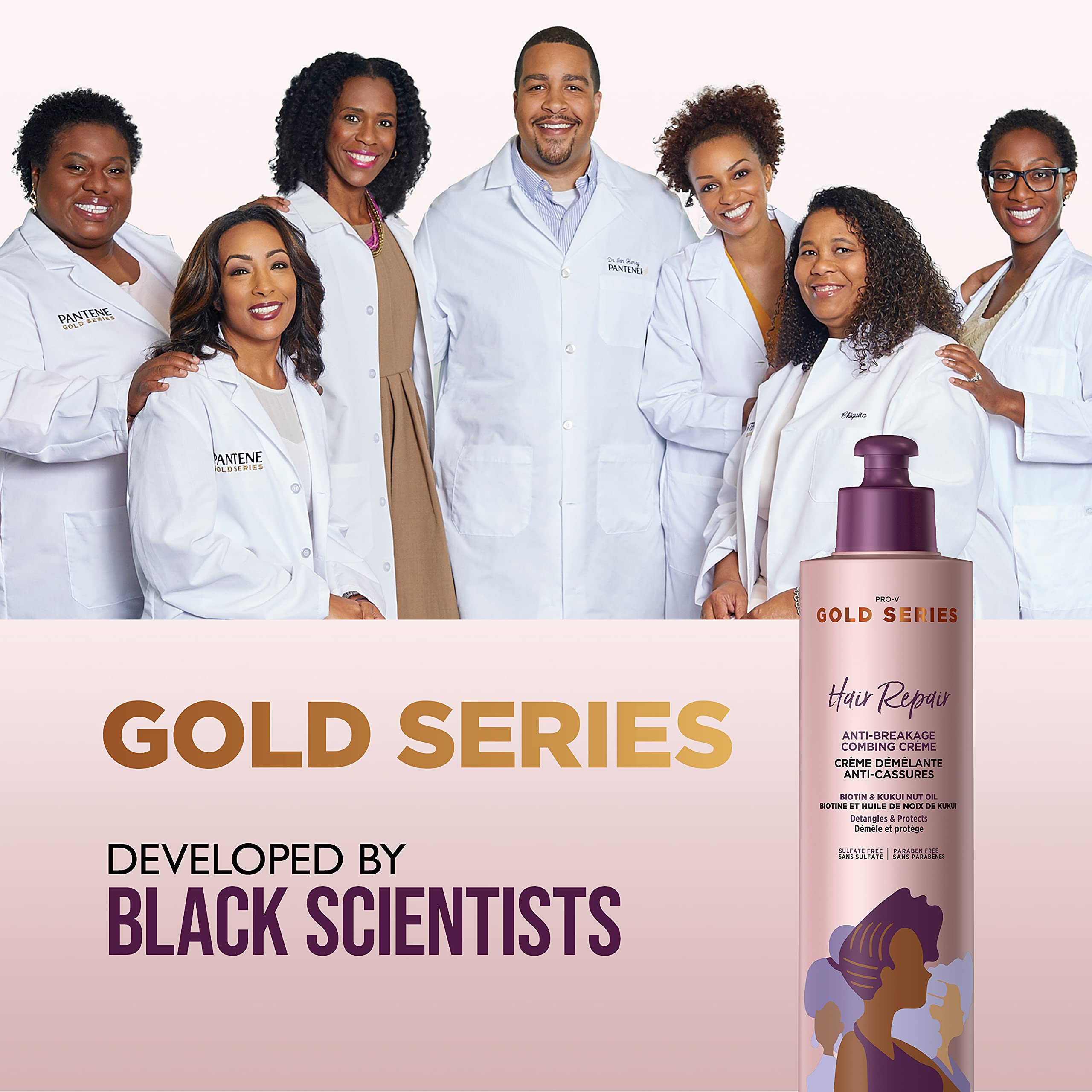 Foto 4 pulgar | Crema Para Peinar El Cabello Pantene Gold Series Anti-rotura 270 Ml - Venta Internacional.