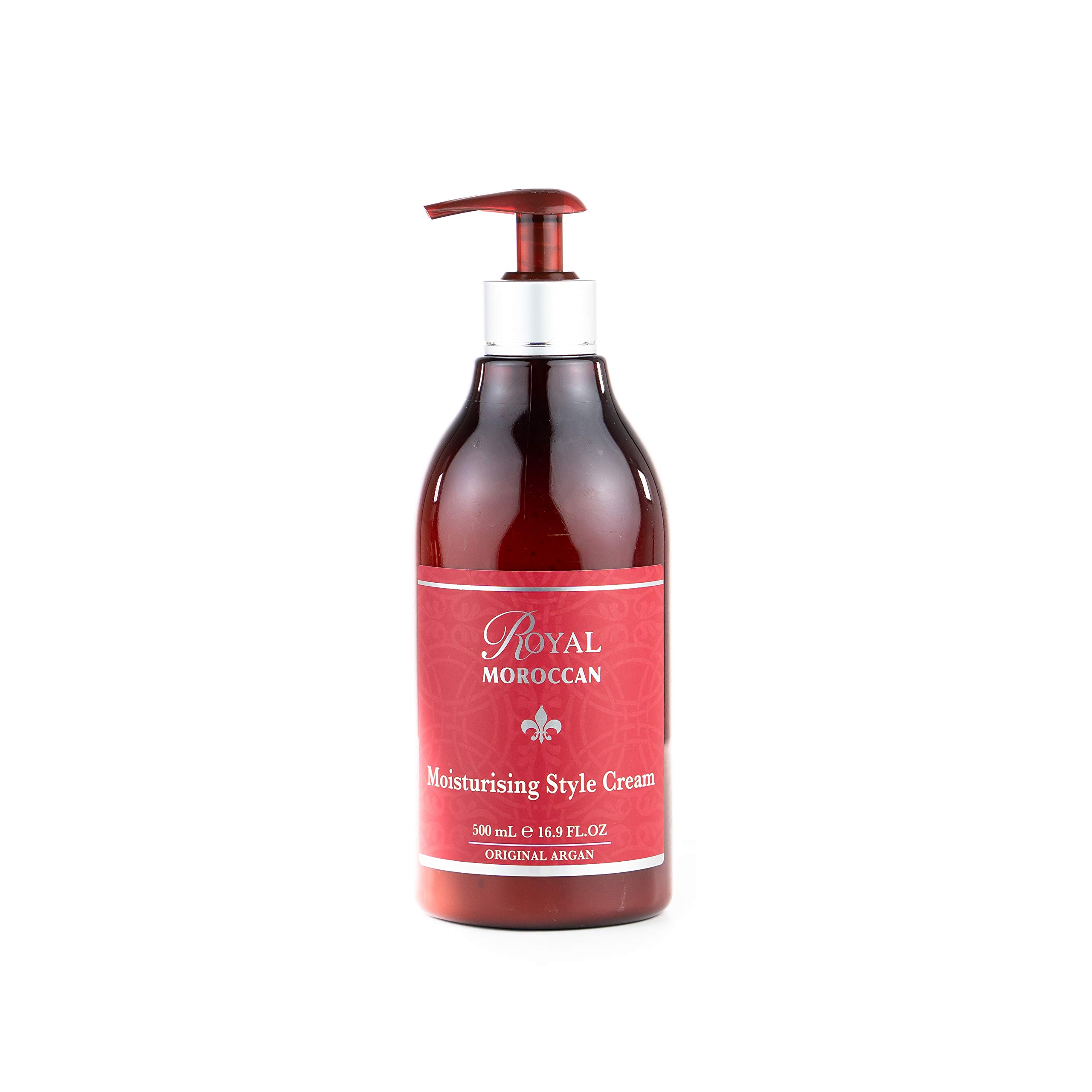 Foto 2 pulgar | Style Cream Con Aceite De Argán Royal Moroccan Para Cabello Encrespado, 500 Ml - Venta Internacional.
