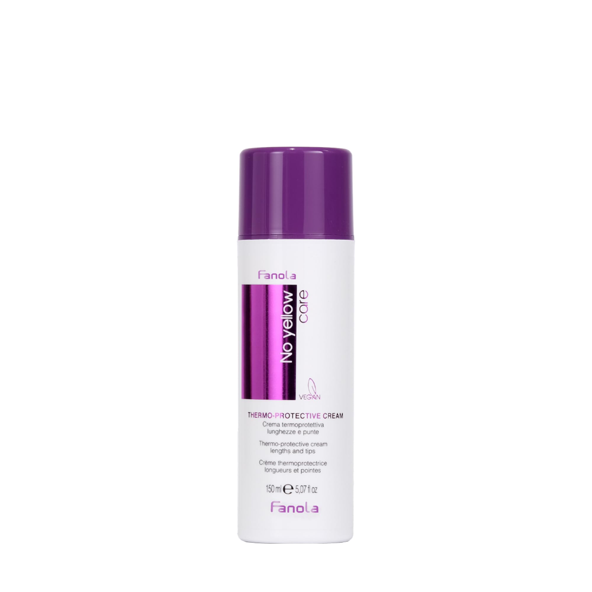 Crema Termoprotectora Fanola No Yellow 150 Ml - Venta Internacional.
