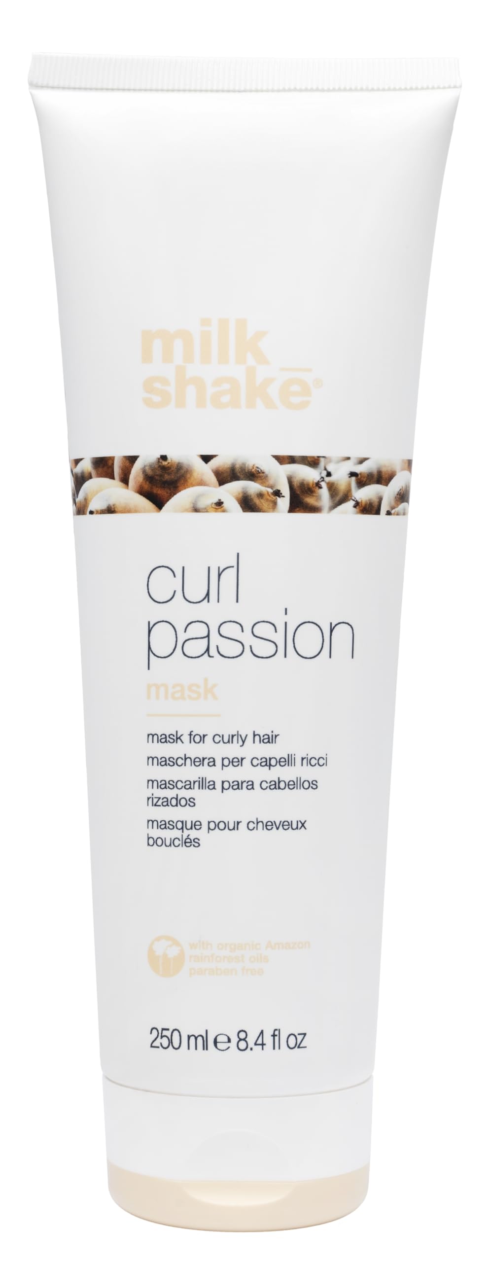 Mascarilla Capilar Milk_shake Curl Passion Nutritiva Hidratante 250 Ml - Venta Internacional.