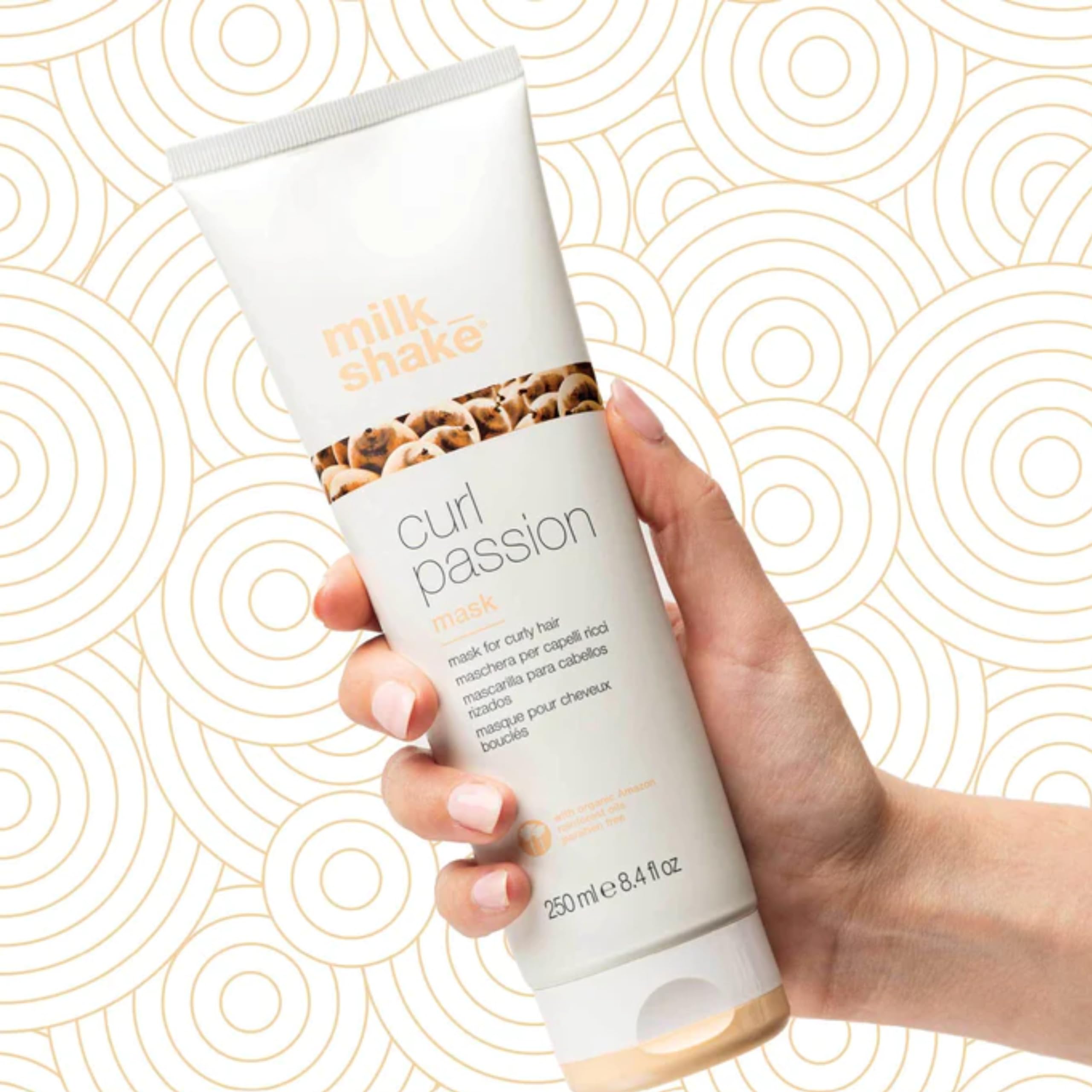Foto 4 pulgar | Mascarilla Capilar Milk_shake Curl Passion Nutritiva Hidratante 250 Ml - Venta Internacional.