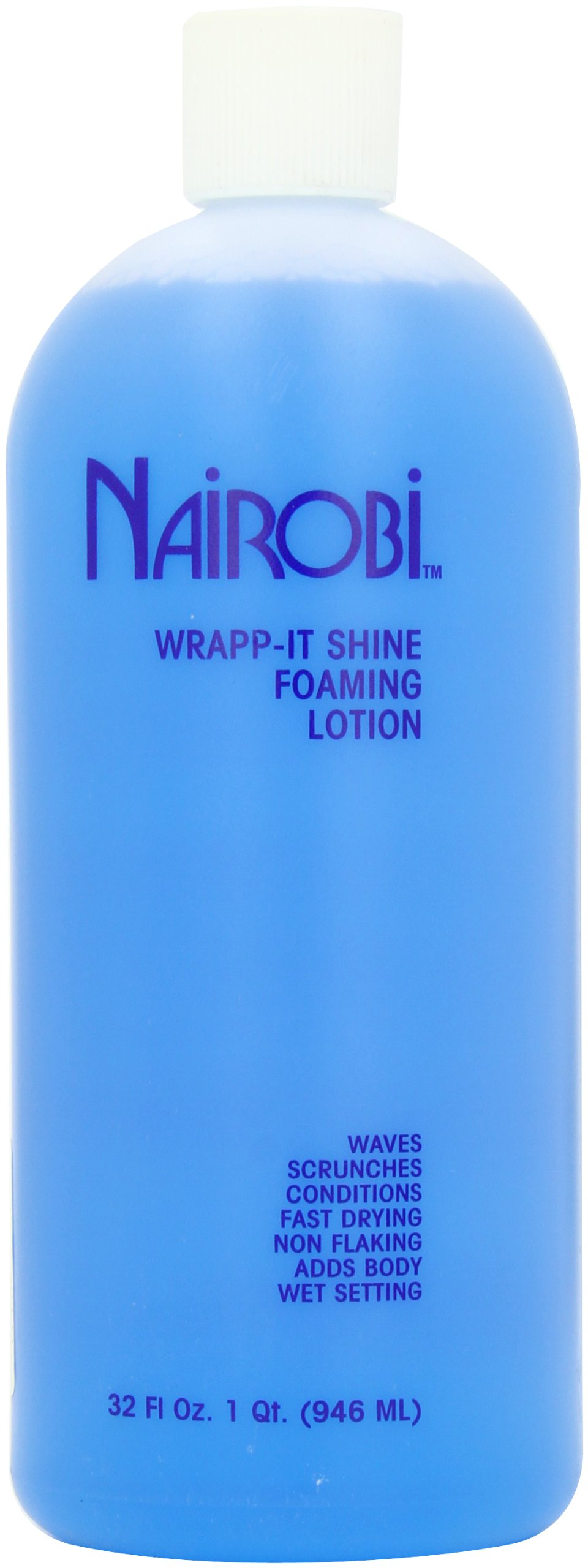Agente De Peinado Nairobi Wrapp It Shine, Loción Espumosa, 960 Ml - Venta Internacional.