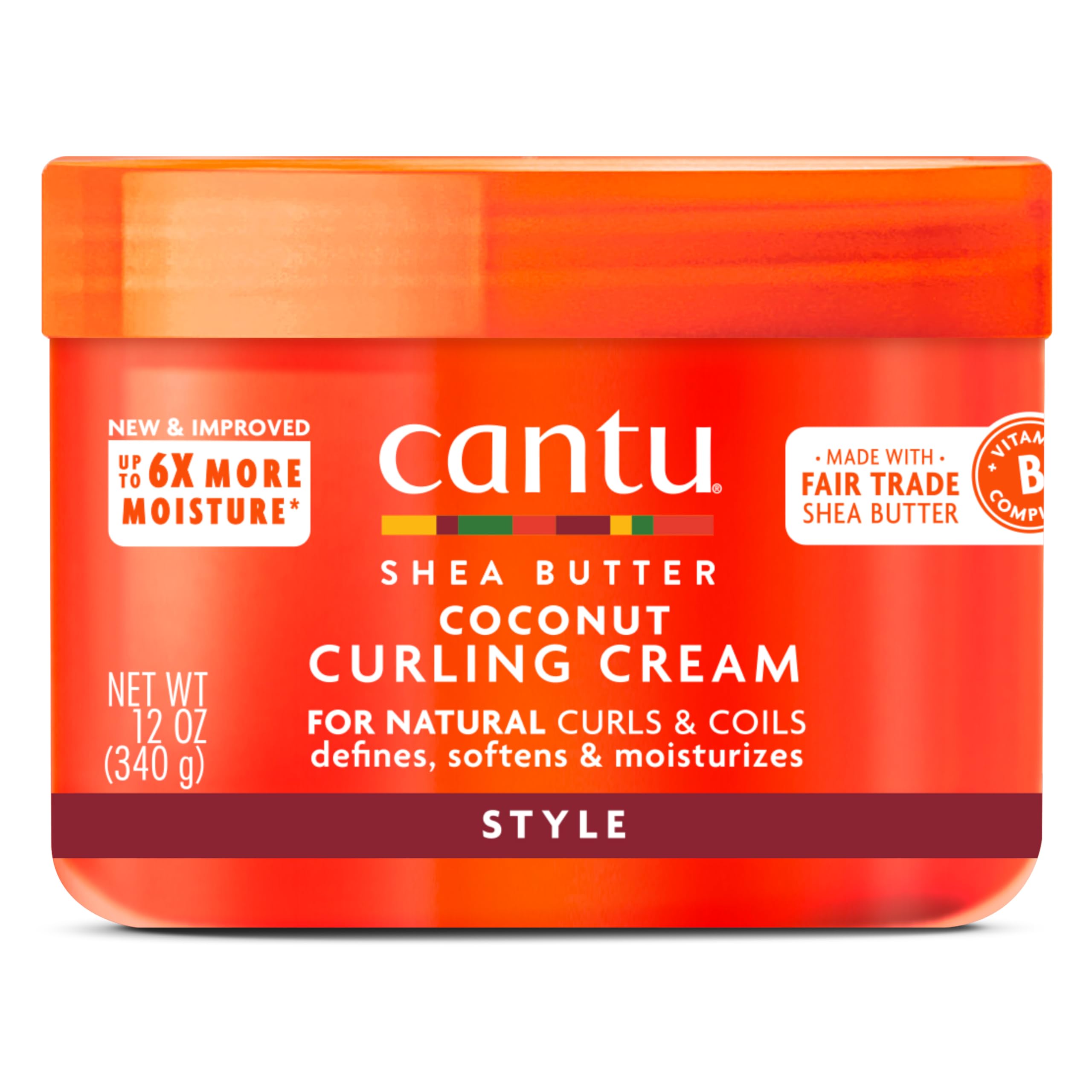 Foto 1 | Crema Para Rizar Cantu, Manteca De Karité Y Coco, 355 Ml - Venta Internacional.