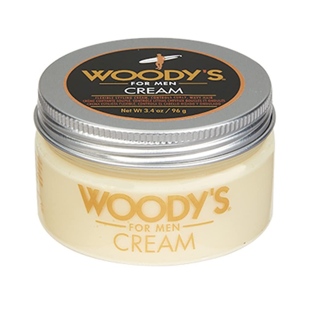 Foto 2 pulgar | Crema De Peinado Woody's Para Hombre Que Controla El Cabello Rizado Y Ondulado, 100 Ml - Venta Internacional.