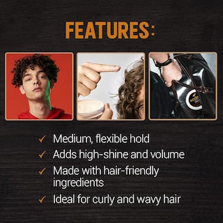 Foto 4 | Crema De Peinado Woody's Para Hombre Que Controla El Cabello Rizado Y Ondulado, 100 Ml - Venta Internacional.