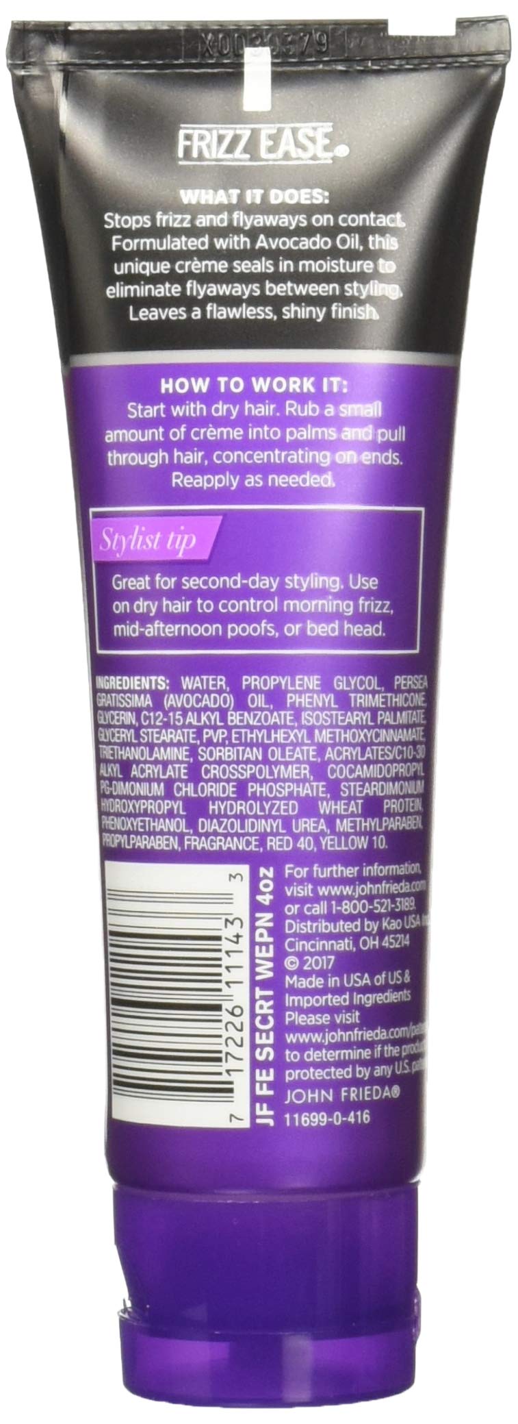 Foto 3 pulgar | Crema De Peinado John Frieda Frizz-ease Secret Weapon 120 Ml X3 - Venta Internacional.