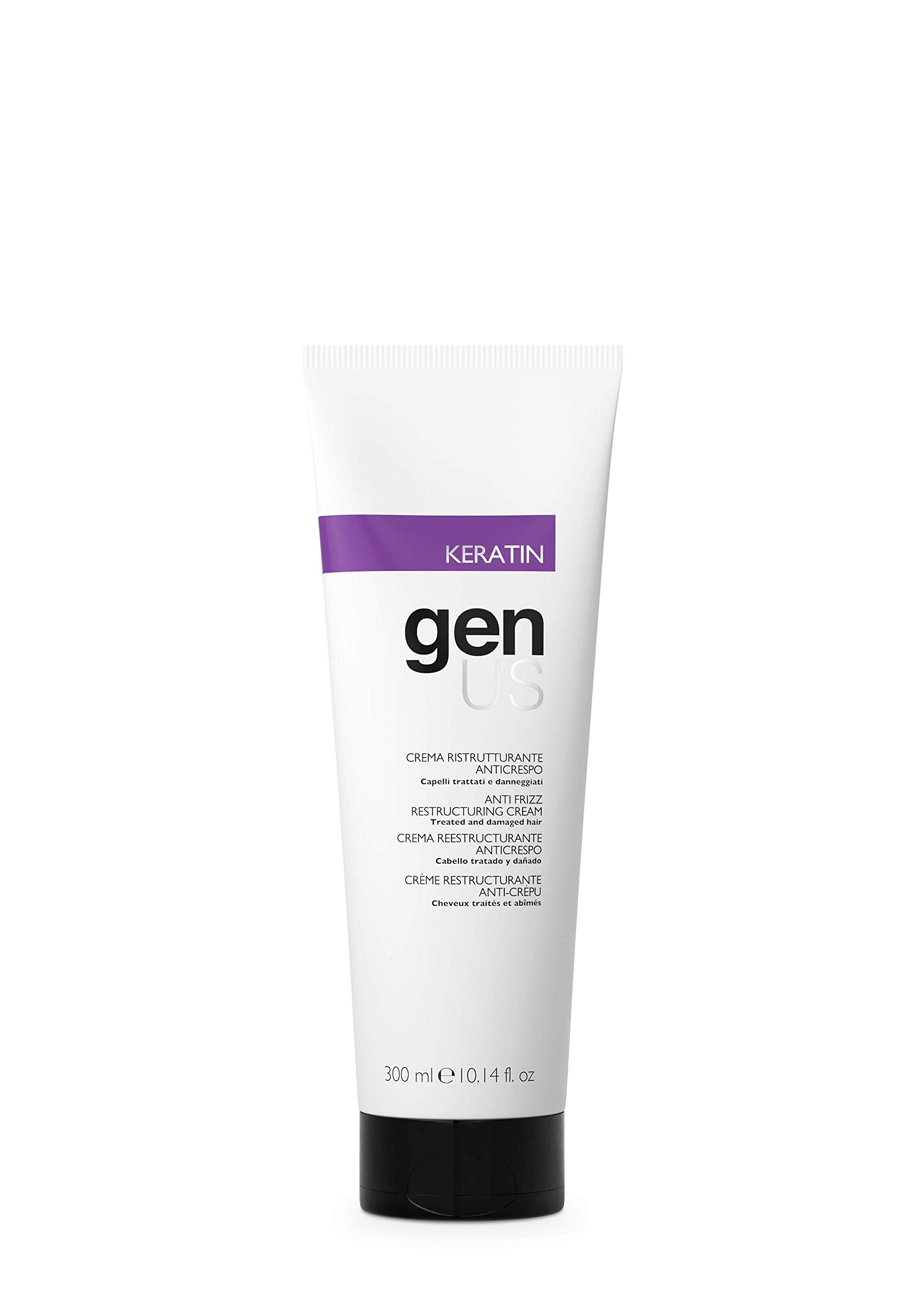 Crema Capilar Genus Keratin Anti-frizz Con Ginseng 300ml - Venta Internacional.