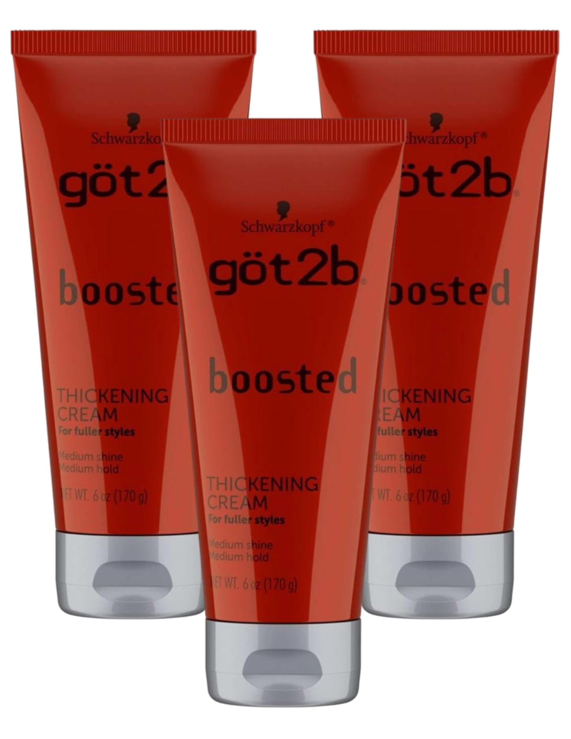 Foto 2 pulgar | Crema Espesante Got2b Boosted 180 Ml (paquete De 3) Para Cabello - Venta Internacional.