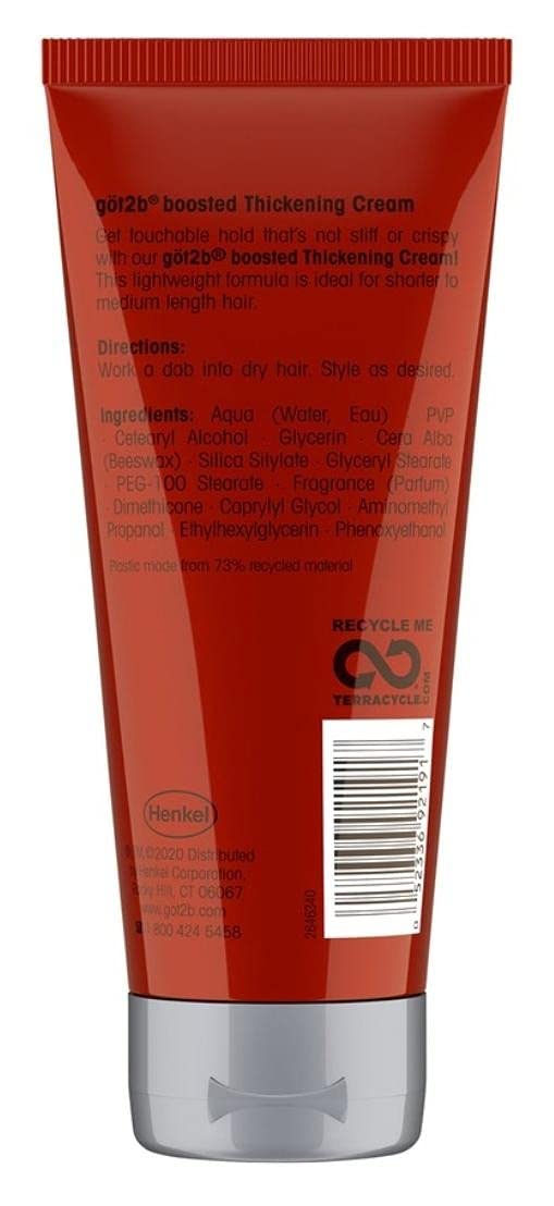 Foto 4 pulgar | Crema Espesante Got2b Boosted 180 Ml (paquete De 3) Para Cabello - Venta Internacional.
