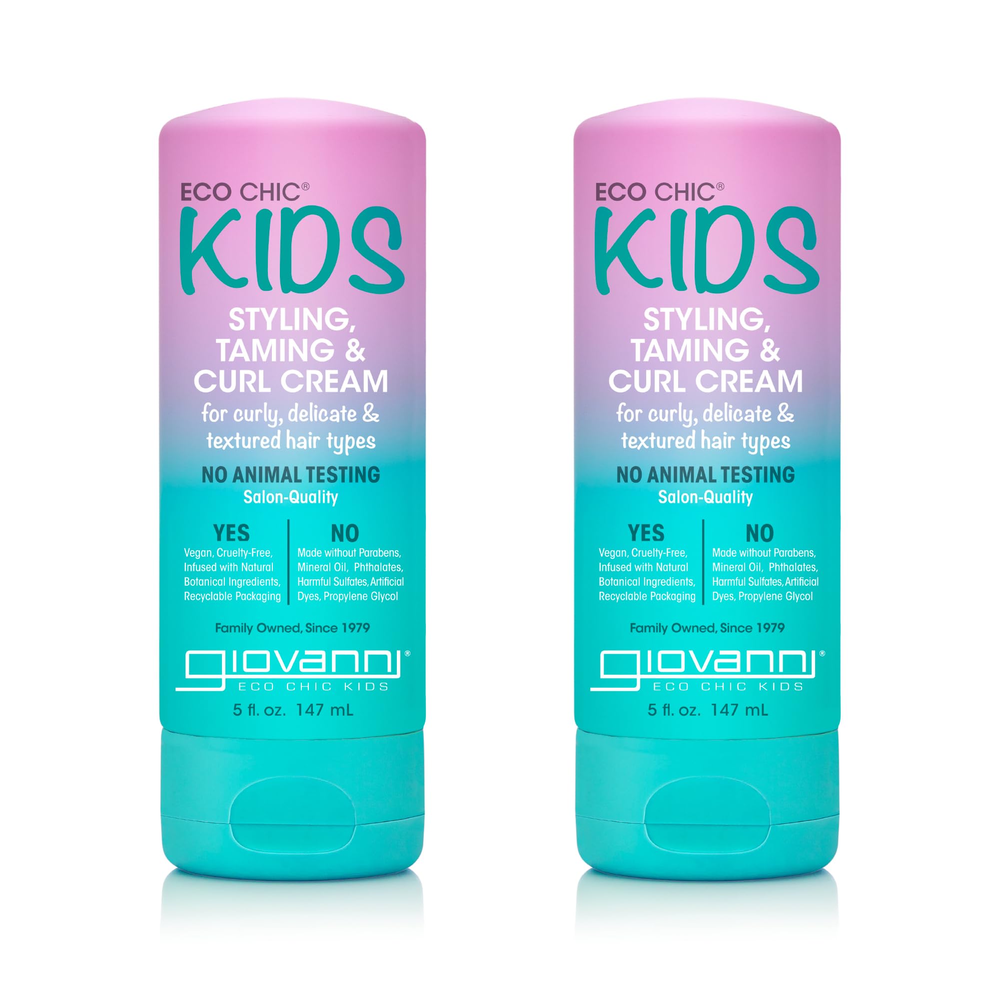 Crema Para Peinar, Domar Y Rizar Giovanni Eco Chic Kids 150 Ml X2 - Venta Internacional.