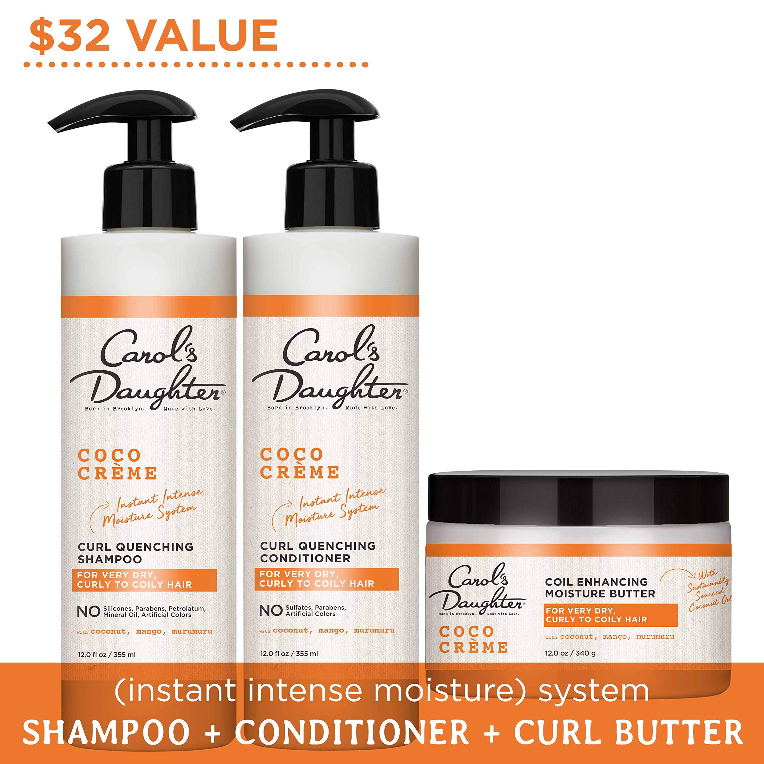 Foto 2 | Set Para El Cuidado Del Cabello Carol's Daughter Coco Creme Para Cabello Rizado Muy Seco - Venta Internacional.