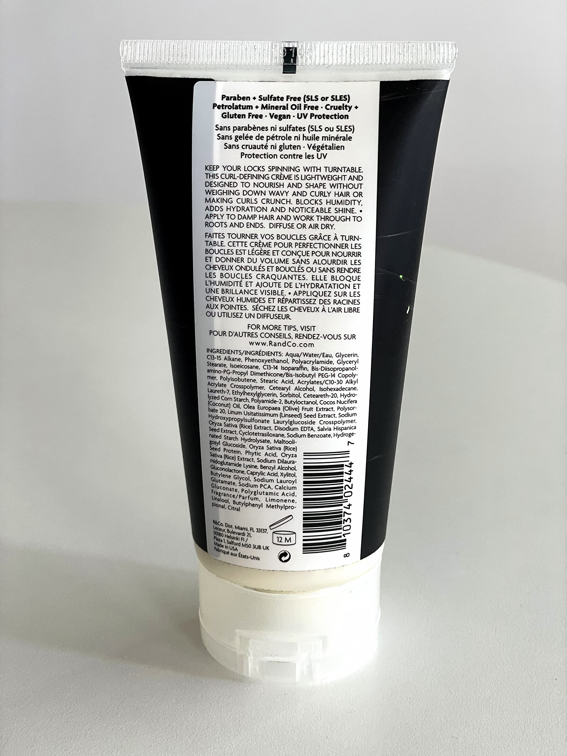 Foto 3 pulgar | Crema Para Definir Rizos R+co, Tocadiscos, Ligera, 150 Ml, Vegana - Venta Internacional.