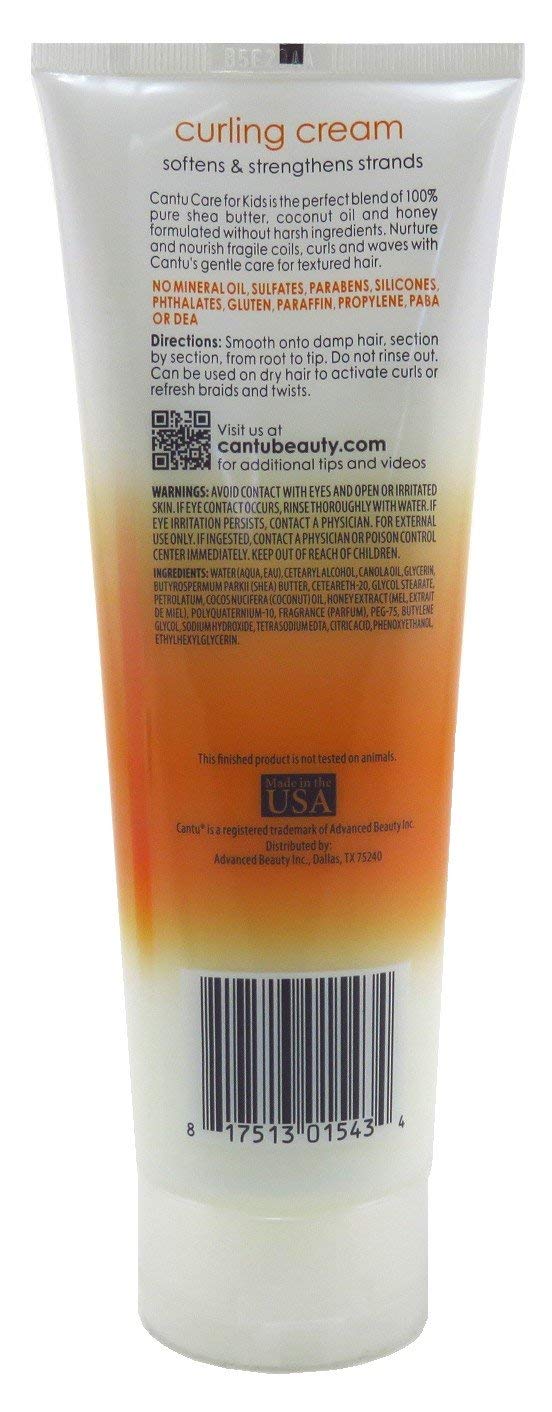 Foto 5 pulgar | Agente Para Peinar El Cabello Cantu Care For Kids Crema Rizadora 240 Ml X3 - Venta Internacional.