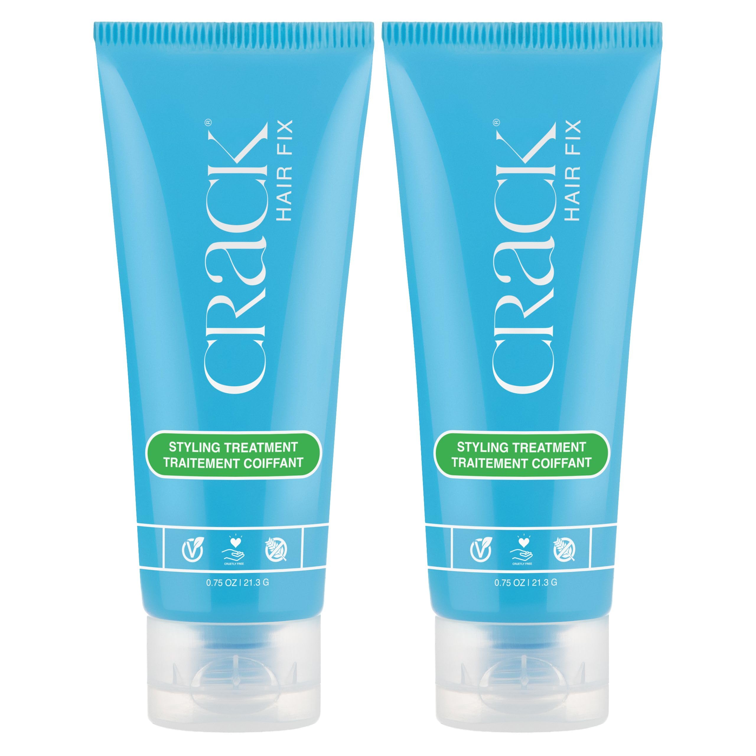 Foto 2 pulgar | Crema Para Peinar Crack Hair Fix, Multitarea, Antiencrespamiento, 75 Ml, X2 - Venta Internacional.