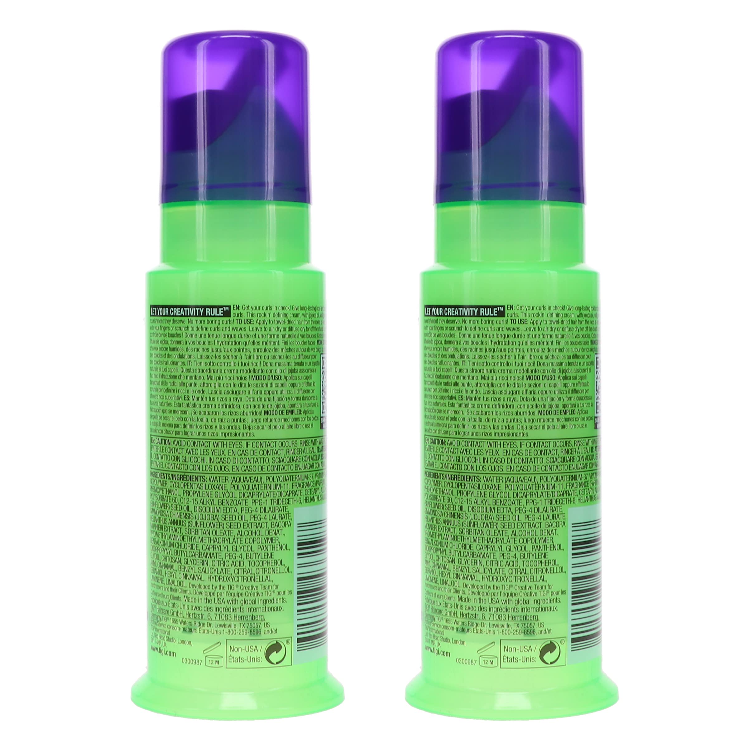 Foto 5 pulgar | Crema Para El Cabello Tigi Bed Head Curls Rock Amplifier 112 Ml (paquete De 2) - Venta Internacional.