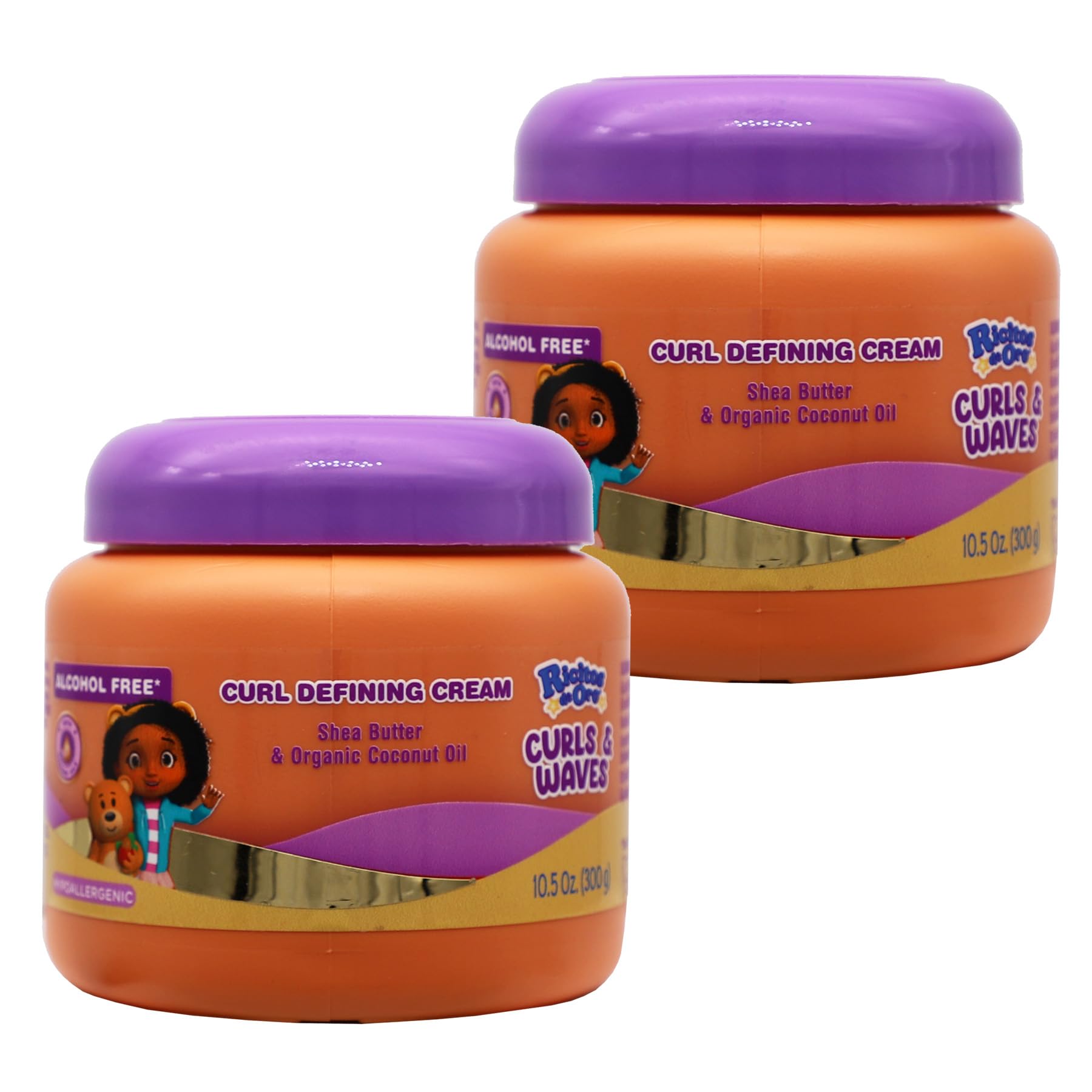 Foto 2 pulgar | Crema Para Peinar Ricitos De Oro Curly, 310 Ml, Paquete De 2 - Venta Internacional.