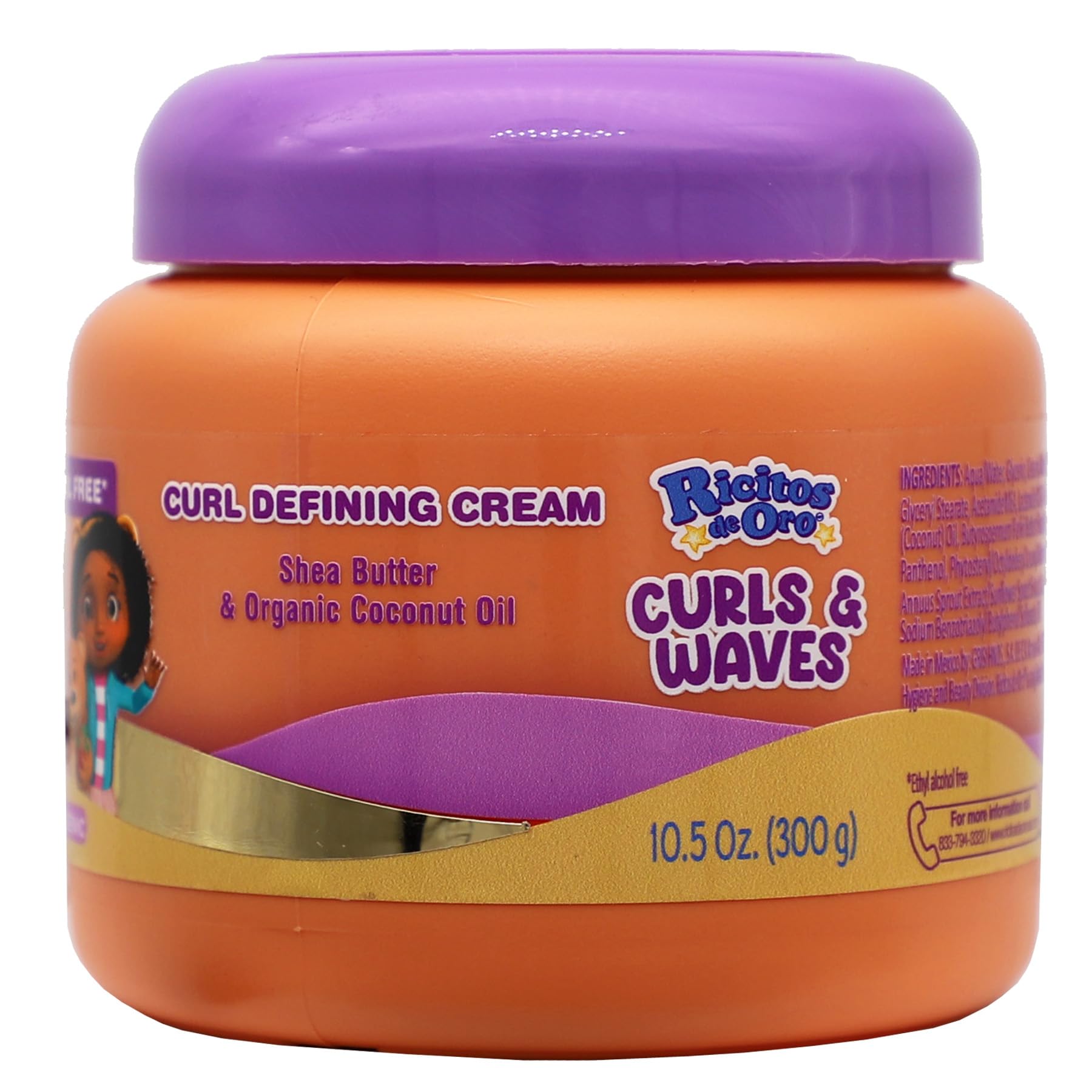 Foto 2 | Crema Para Peinar Ricitos De Oro Curly, 310 Ml, Paquete De 2 - Venta Internacional.