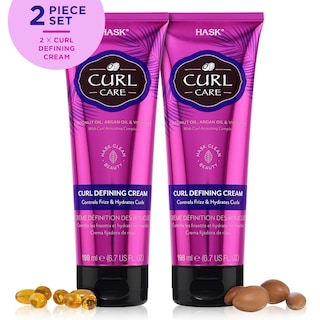 Foto 2 | Crema Para El Cabello Hask Curl Care Defining Cream, Paquete De 2 Piezas - Venta Internacional.