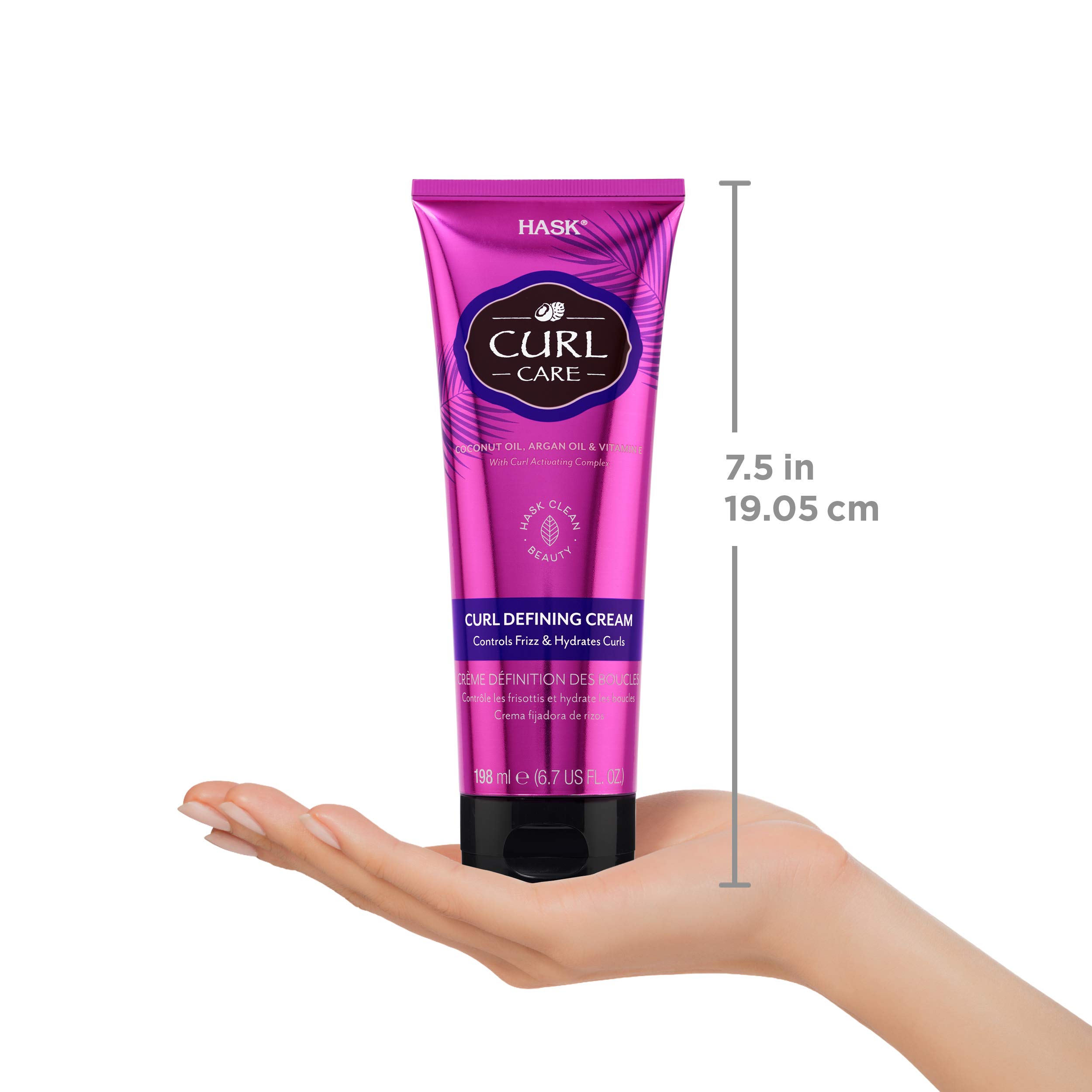 Foto 5 pulgar | Crema Para El Cabello Hask Curl Care Defining Cream, Paquete De 2 Piezas - Venta Internacional.
