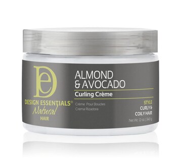 Foto 1 | Crema Curling Creme Design Essentials Natural De Almendra Y Aguacate, 355 Ml - Venta Internacional.