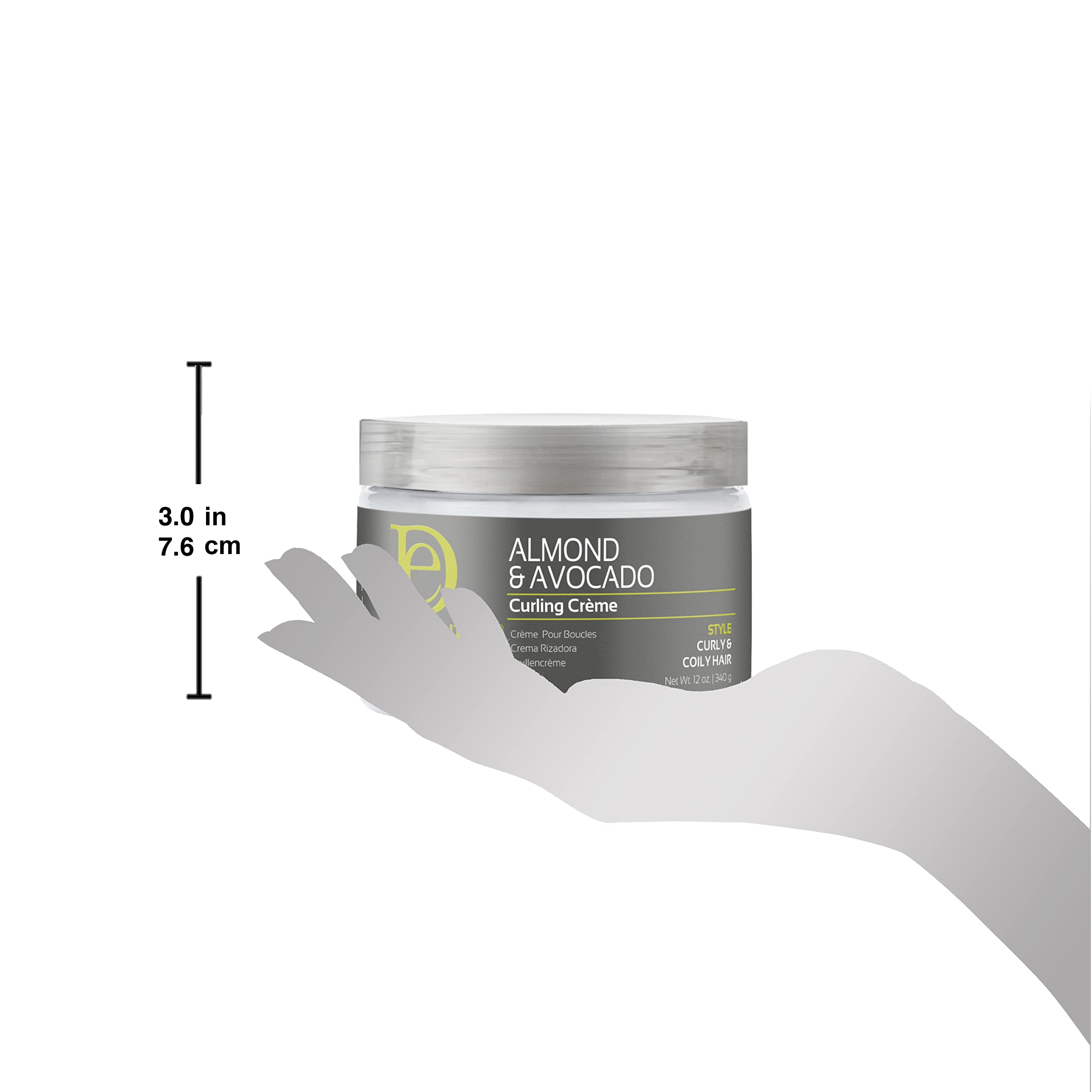 Foto 7 pulgar | Crema Curling Creme Design Essentials Natural De Almendra Y Aguacate, 355 Ml - Venta Internacional.