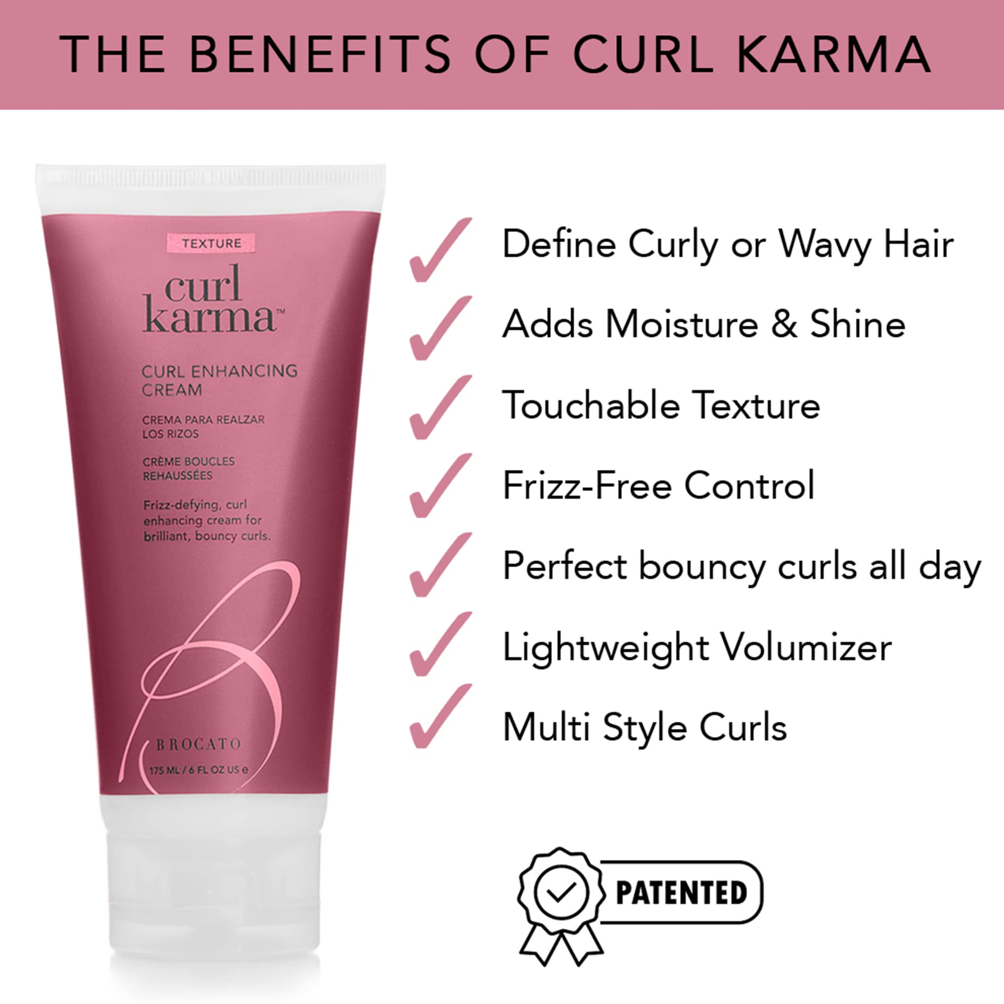 Foto 5 pulgar | Crema Realzadora De Rizos Brocato Curlkarma 180 Ml - Venta Internacional.