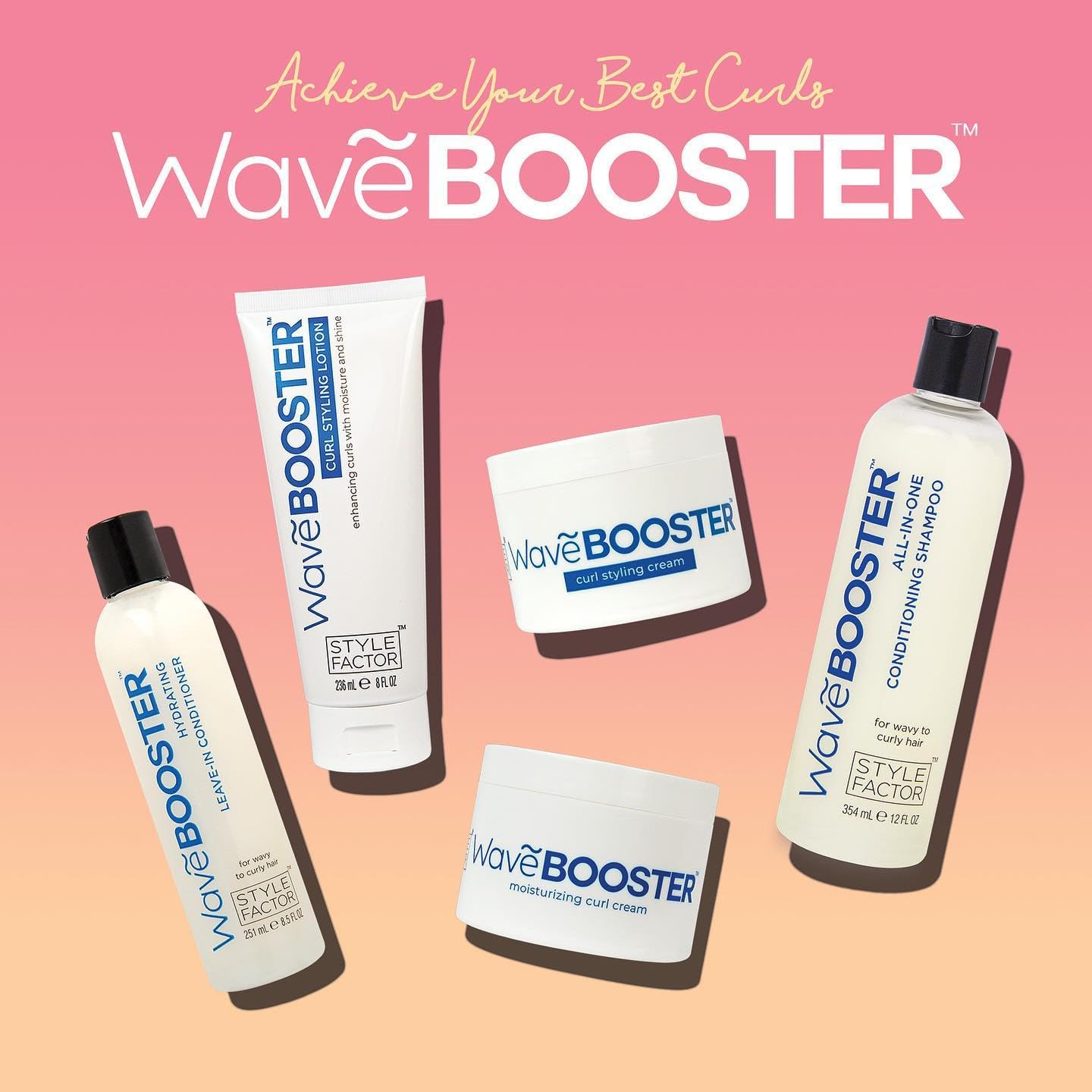 Foto 6 pulgar | Crema Y Loción Para Peinar Para Rizos Wave Booster Hidratante 240 Ml - Venta Internacional.